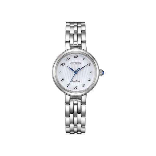 Montre quartz solaire Round en acier inoxydable Montre quartz solaire Round en acier inoxydable