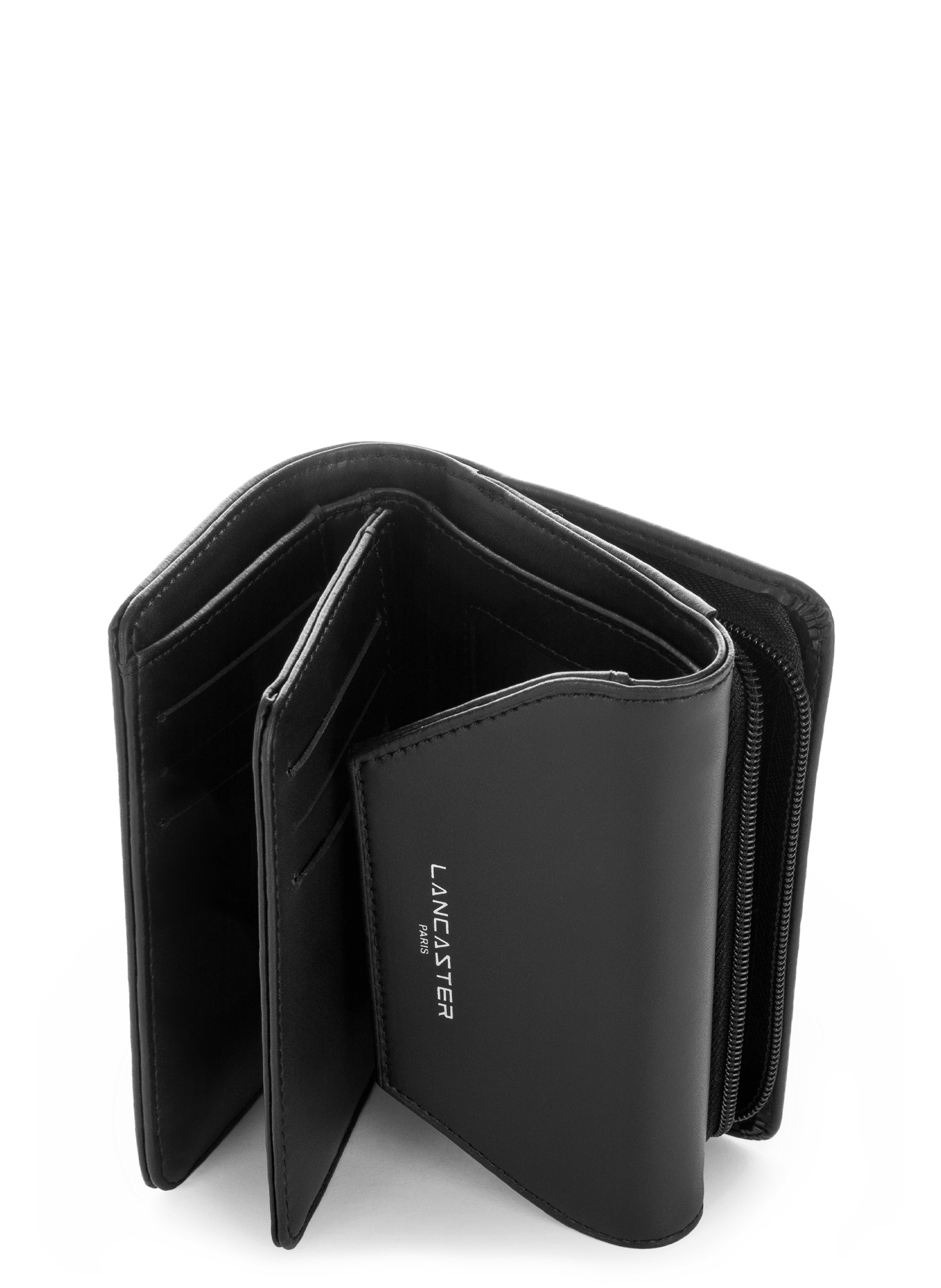 Back to back wallet - smooth LANCASTER Black