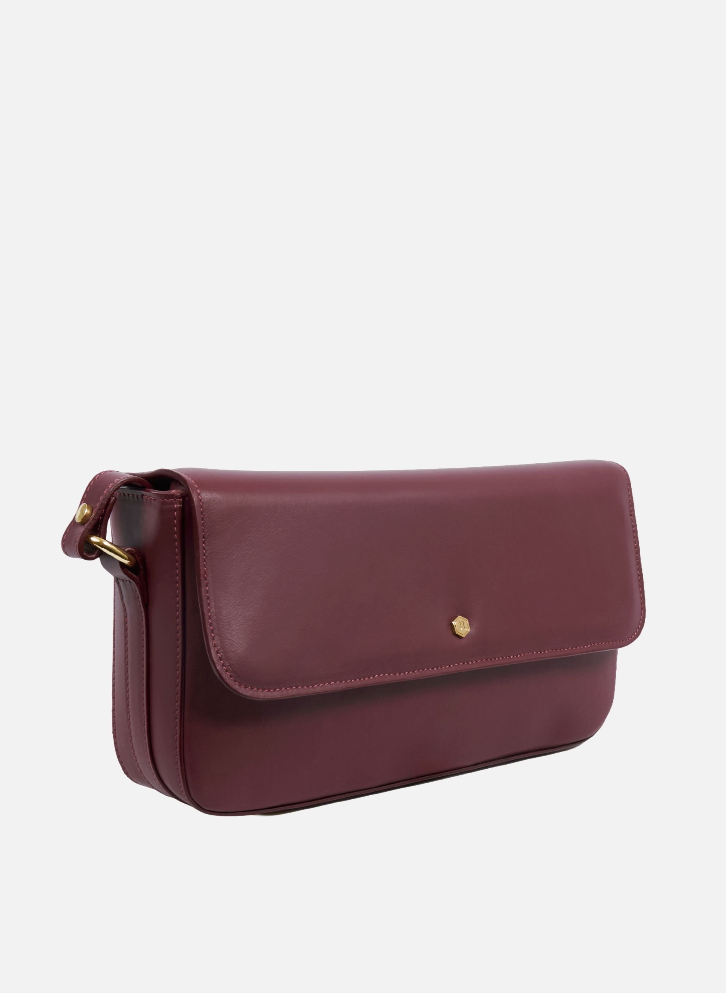Schoudertas hortense leer JULES & JENN Rood