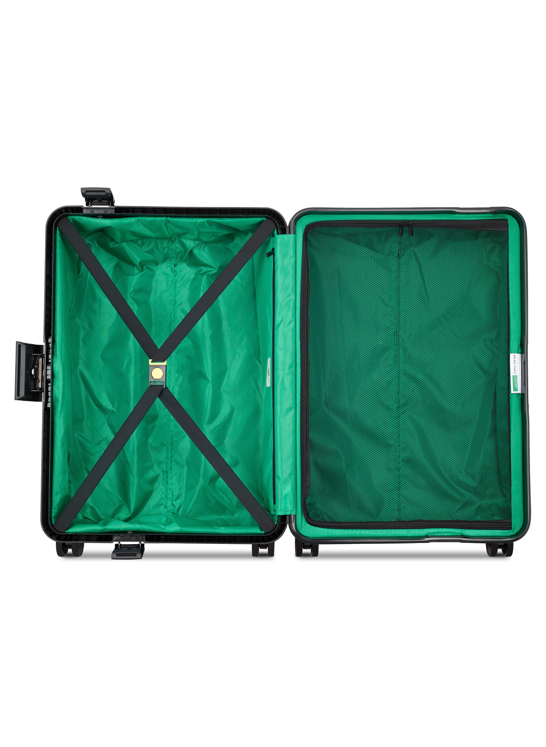 Valise soute rigide taille l - color block hardside DELSEY PARIS Noir