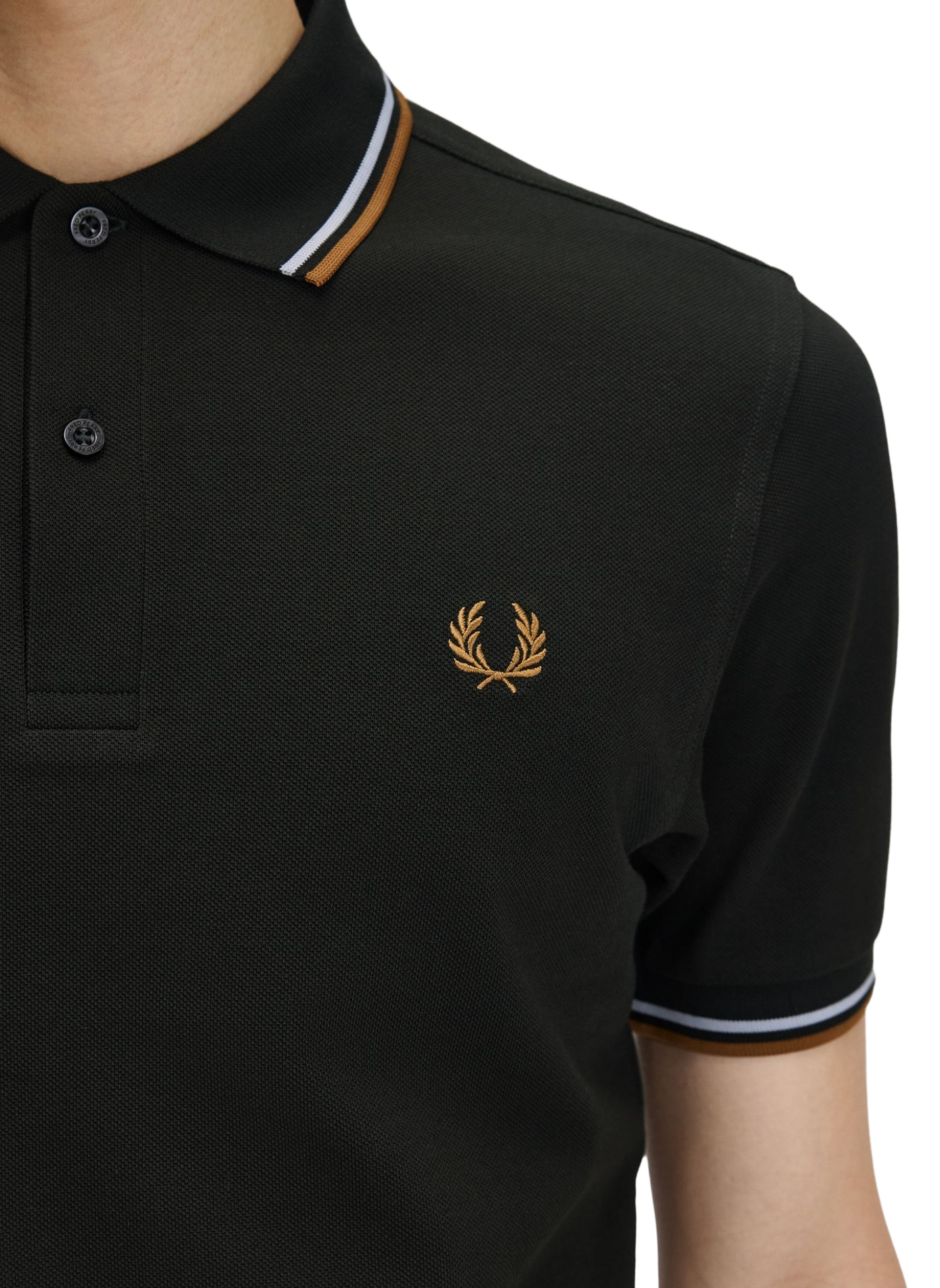 Piqué-Baumwollpolo | Grun FRED PERRY Herren