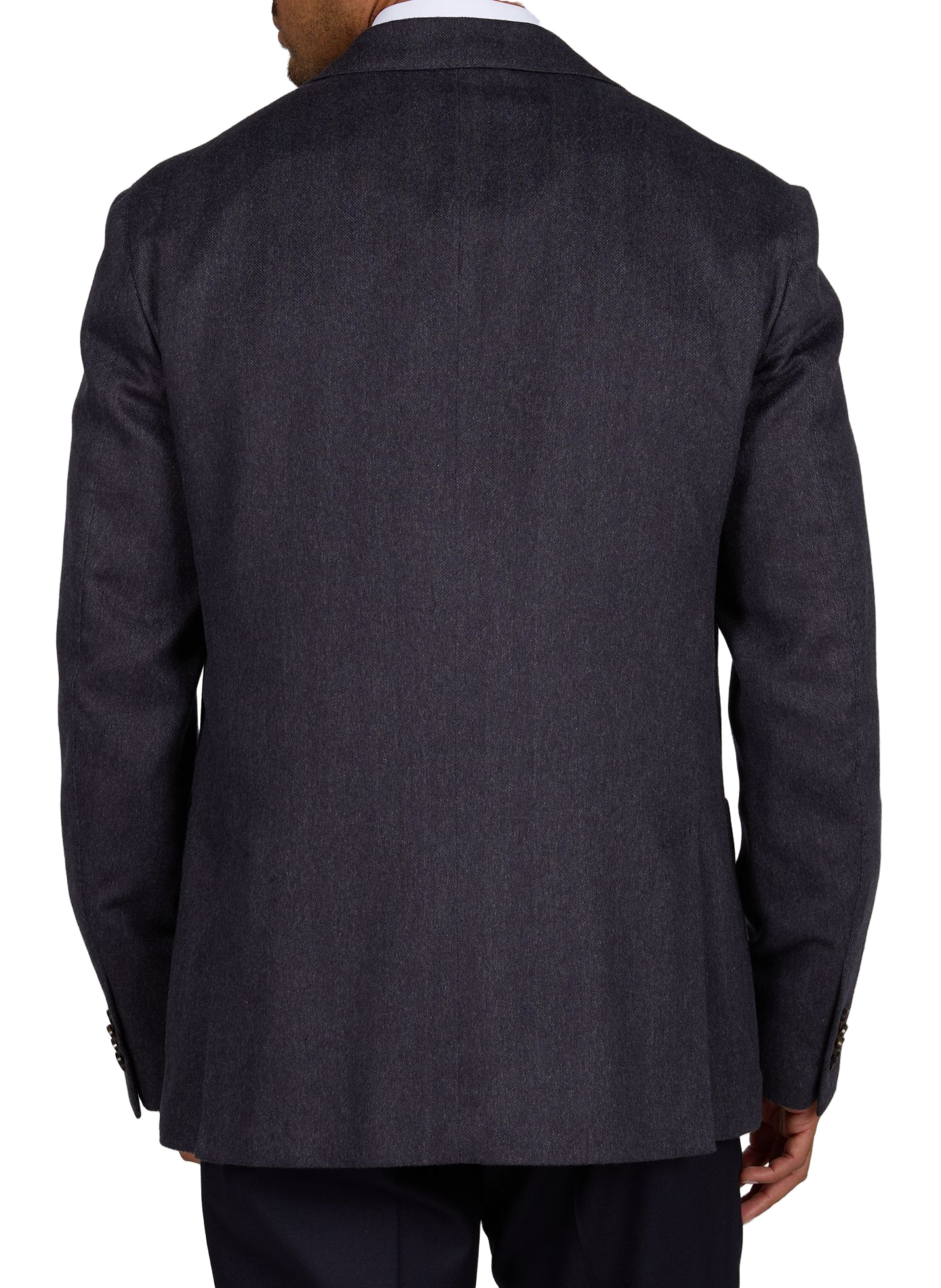 Blazer in gemengde zijde CORNELIANI Blauw