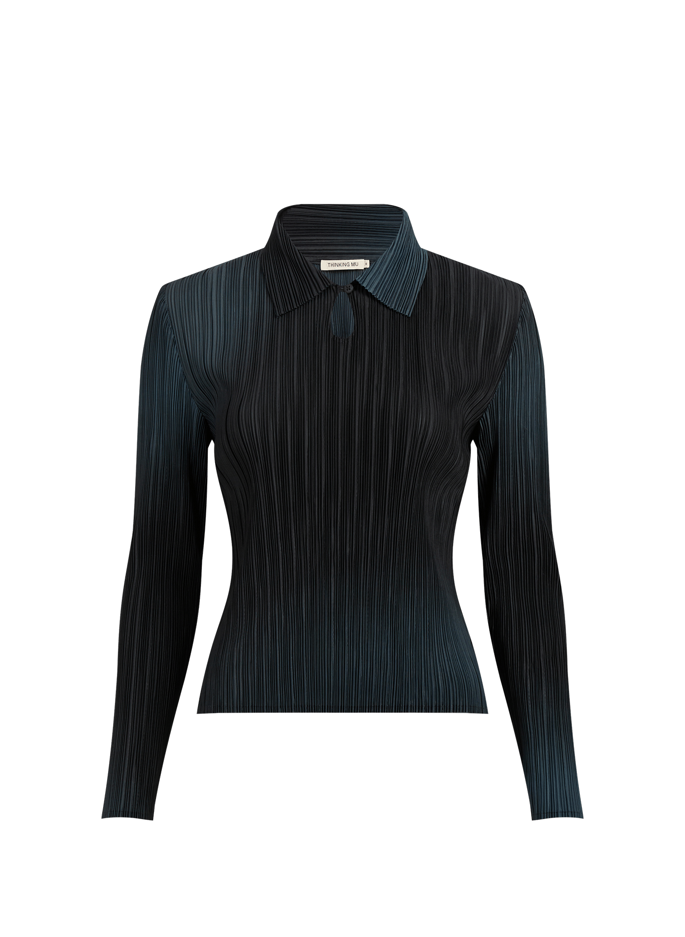 Agostina Whisper Pleated Top THINKING MU Blue