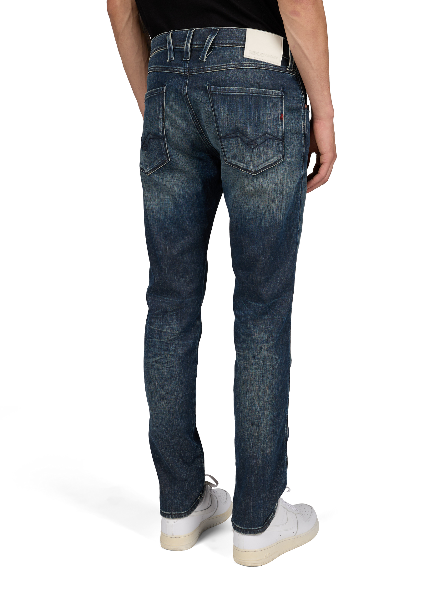 Skinny Jeans aus Baumwollmischung REPLAY Blau