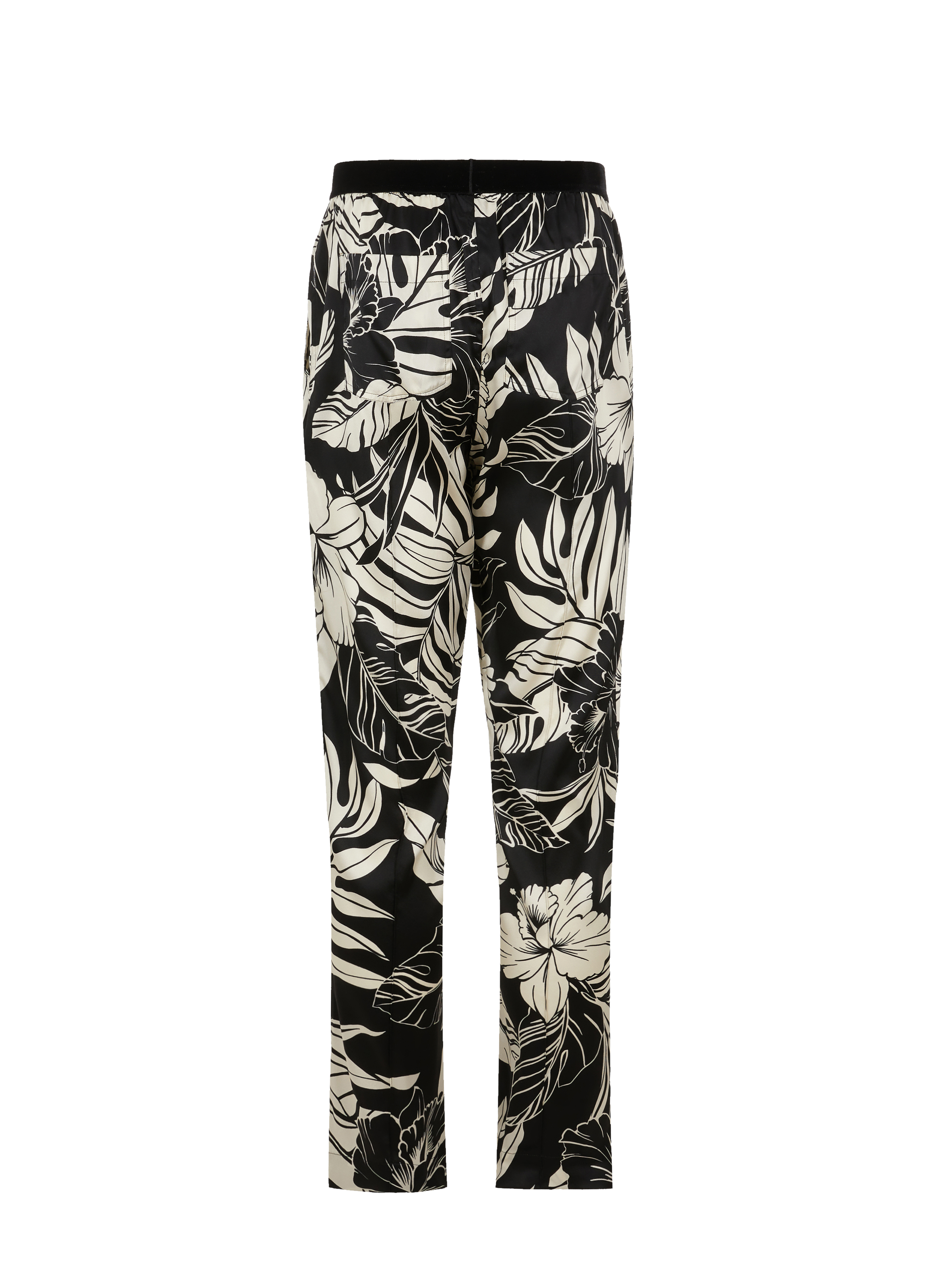 Pantalon de pyjama en soie mélangée