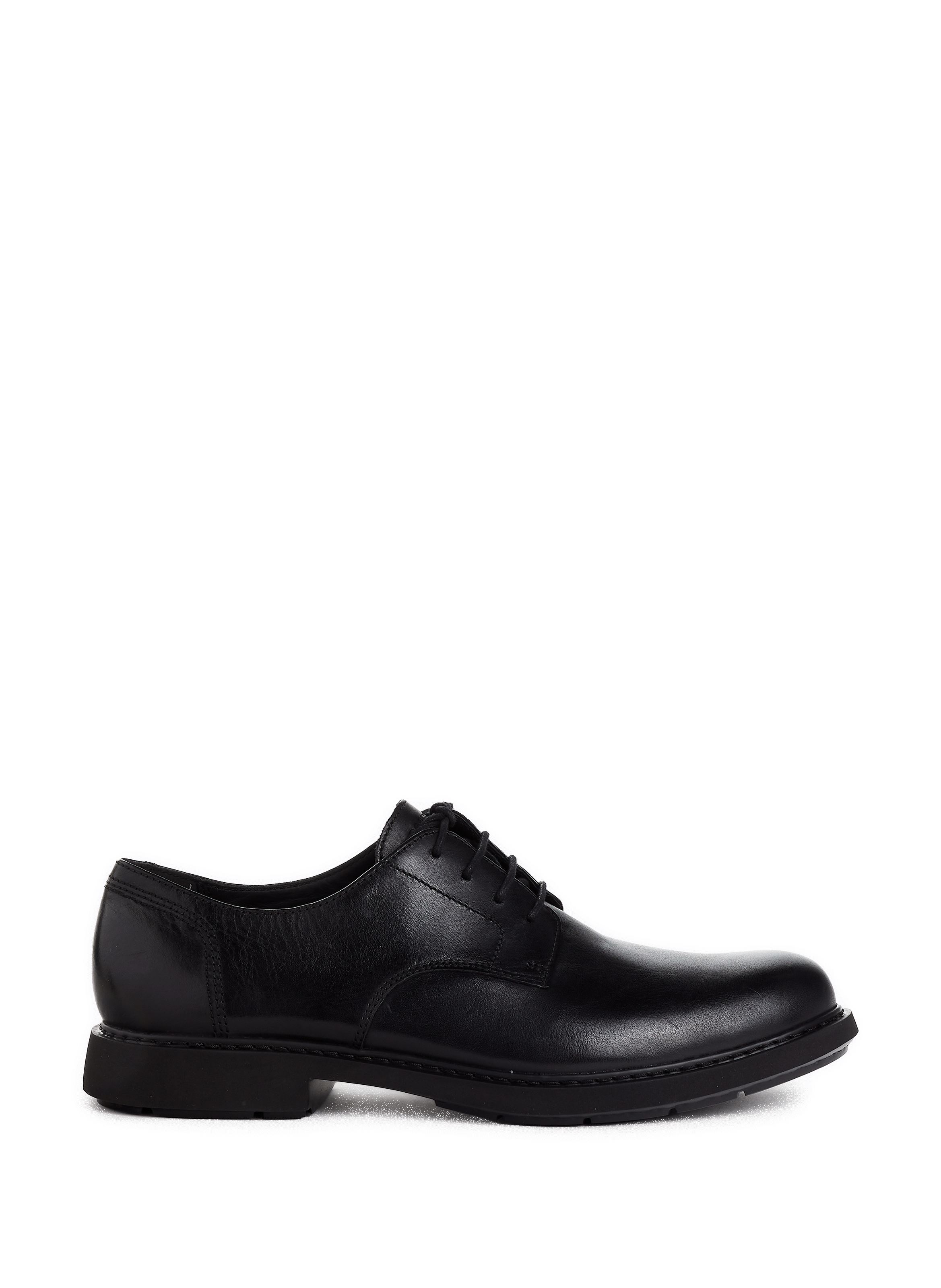 Neuman leather derbies CAMPER Black