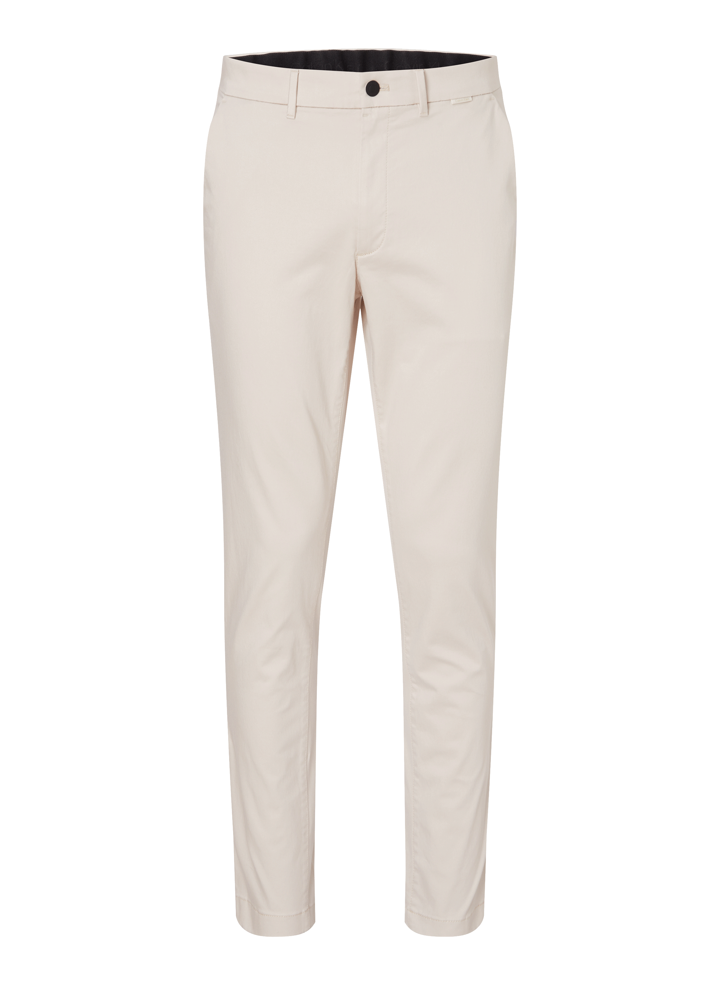 Pantalon chino droit en coton organique mélangé