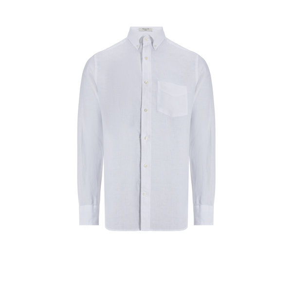 Gant Linen Shirt In White