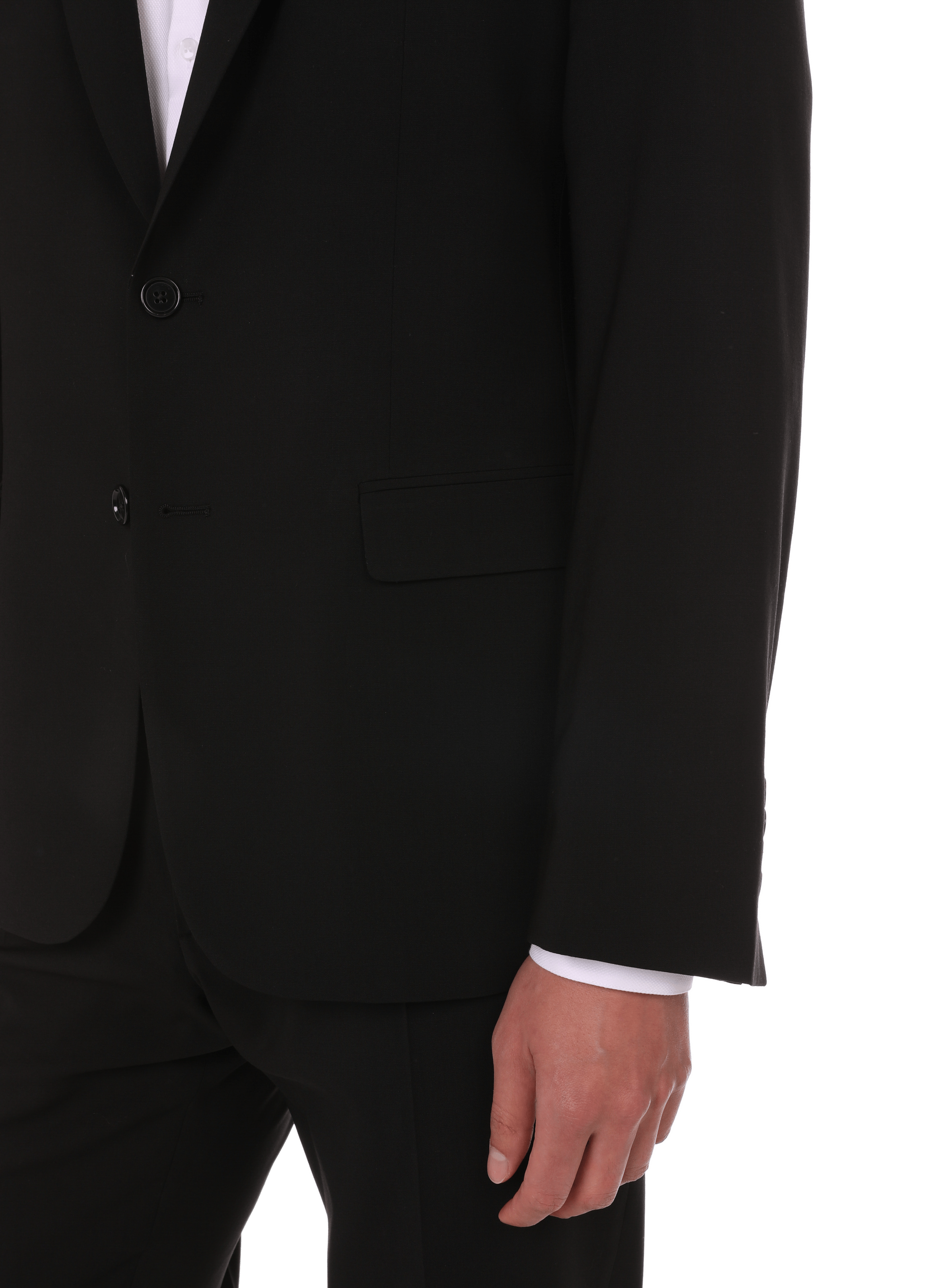 Costume en laine  Noir