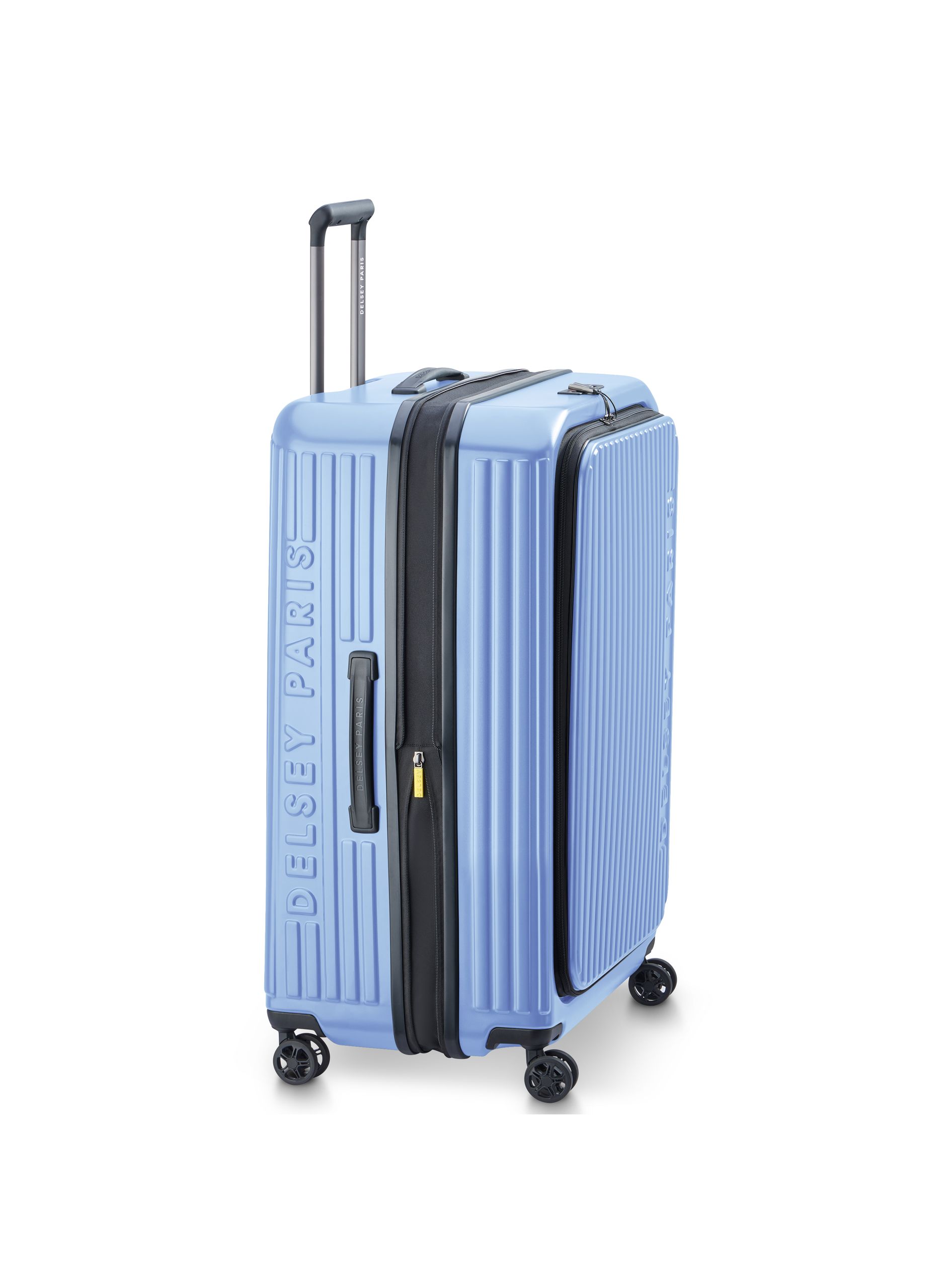 Valise soute rigide taille xl - securitime zip DELSEY PARIS Bleu