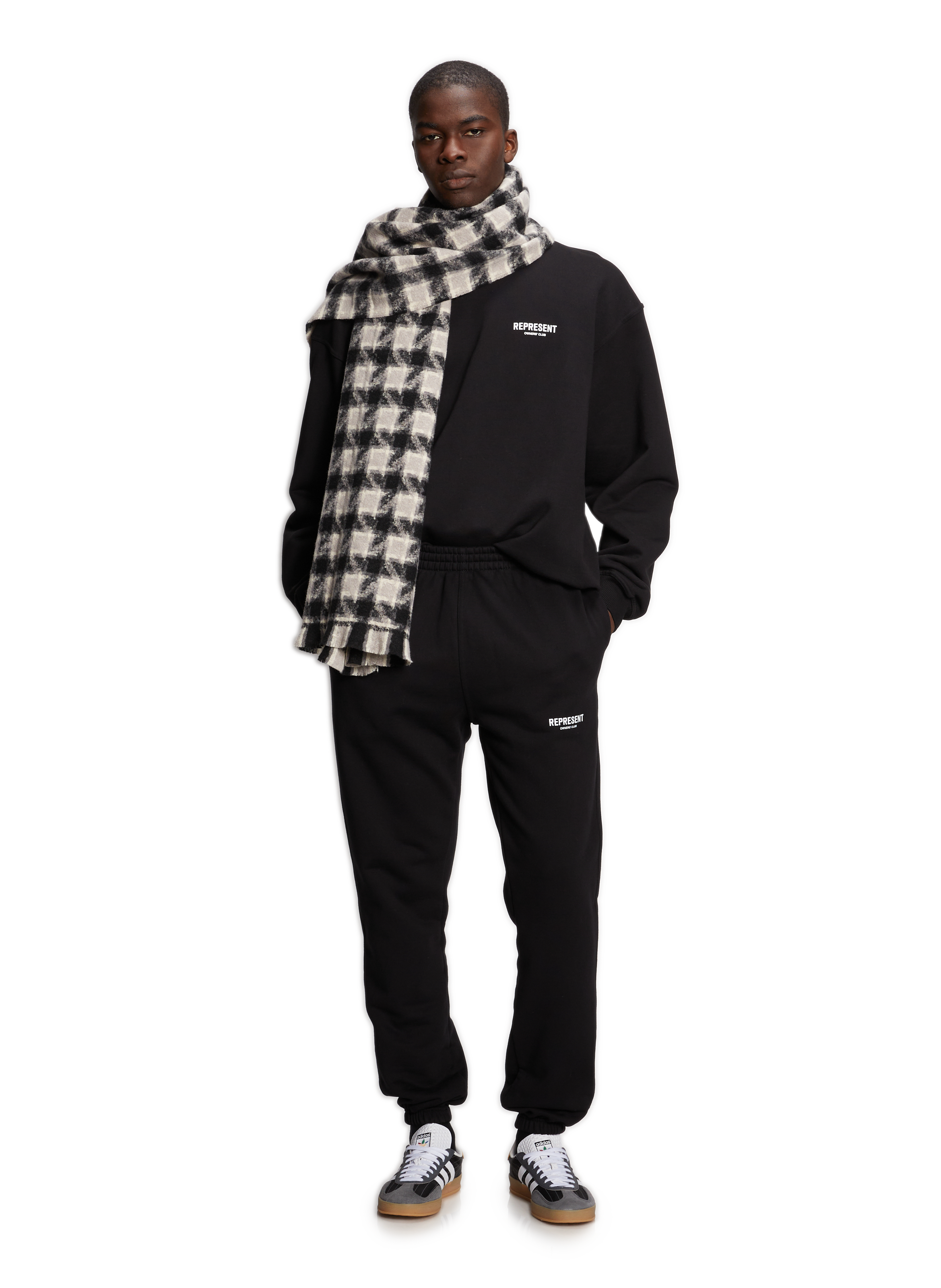 Sweatshirt en coton  Noir