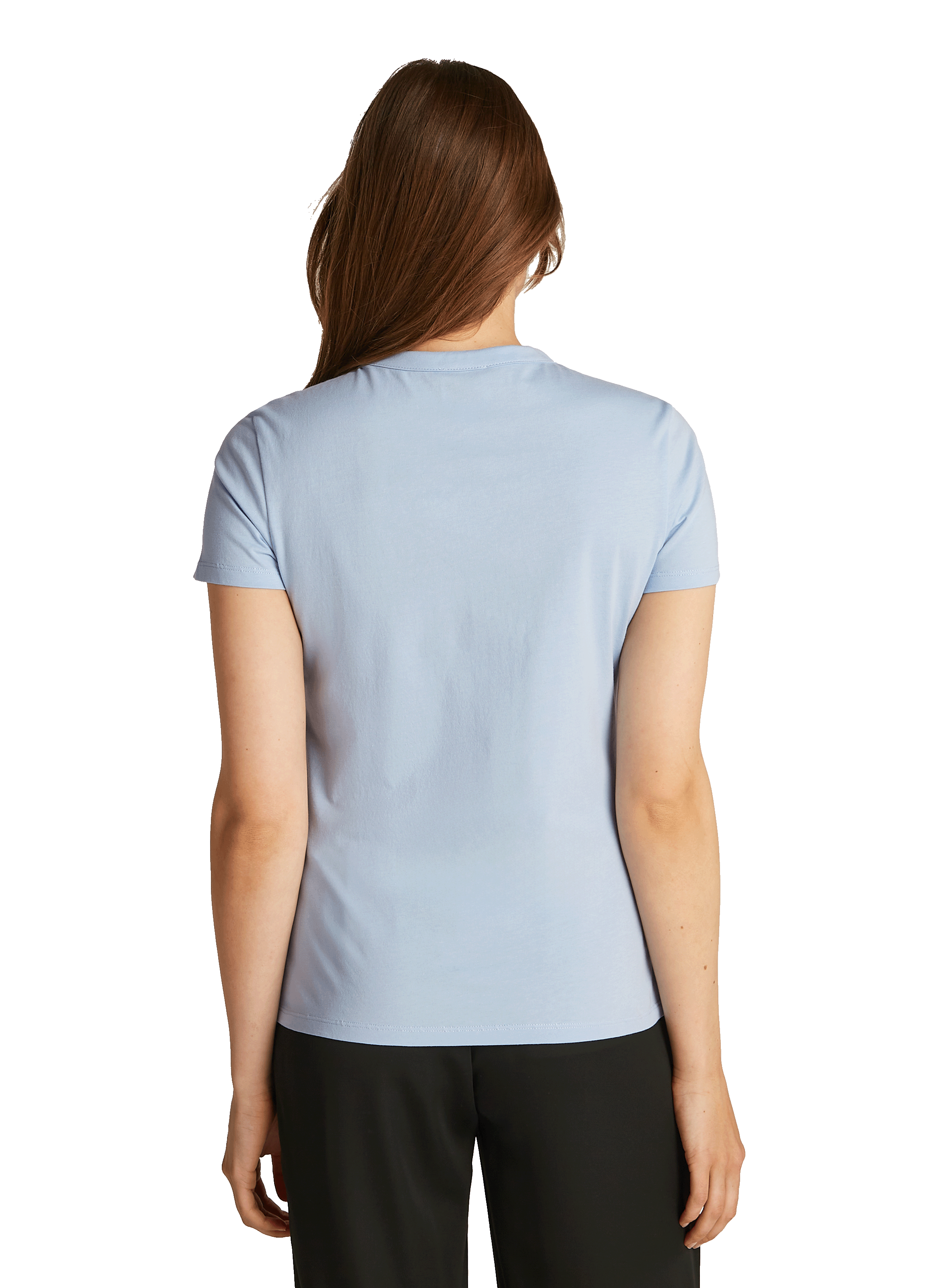 T-shirt ajusté à logo  CALVIN KLEIN Bleu