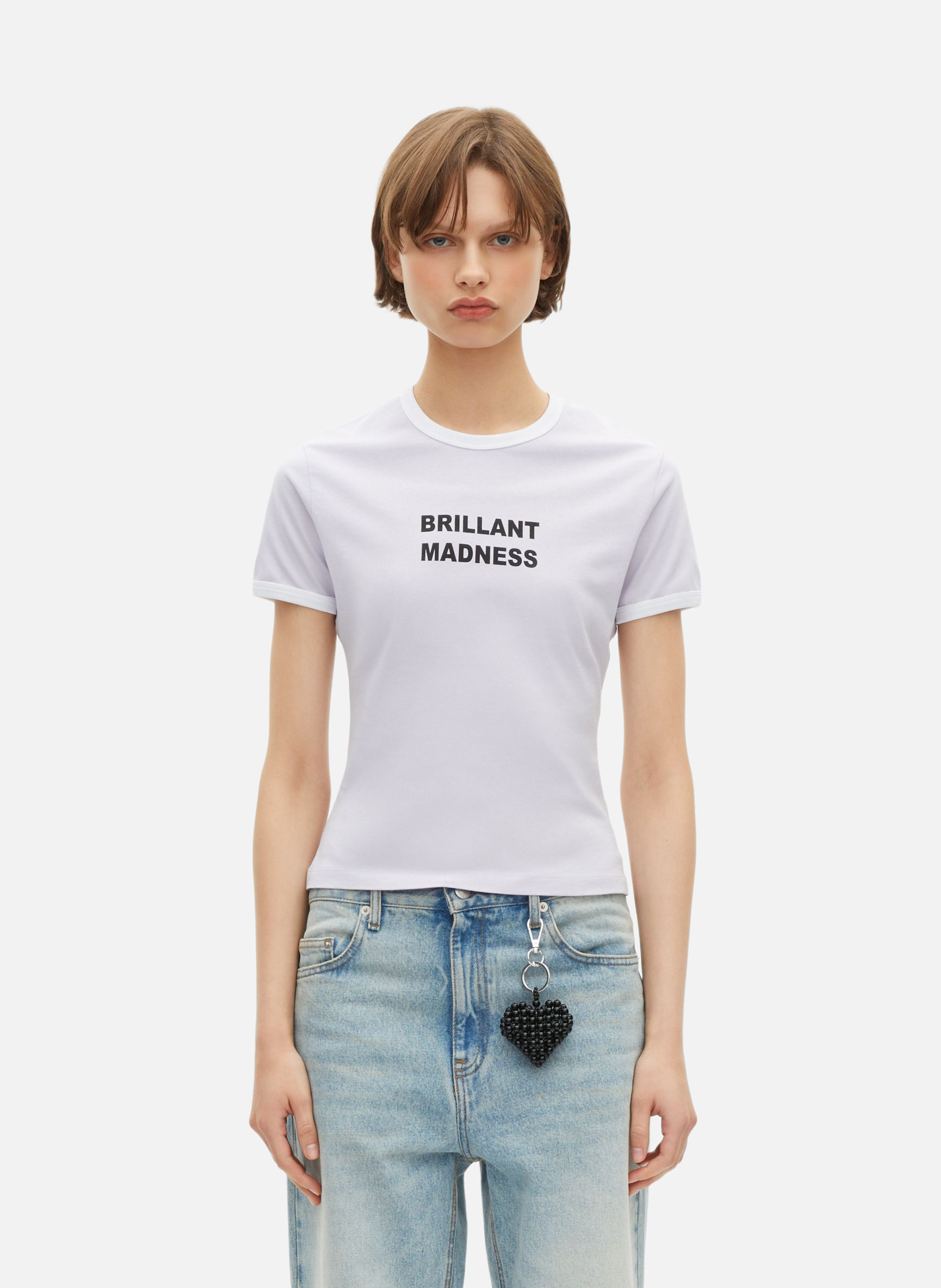 T-shirt avec sérigraphie THE KOOPLES Violet