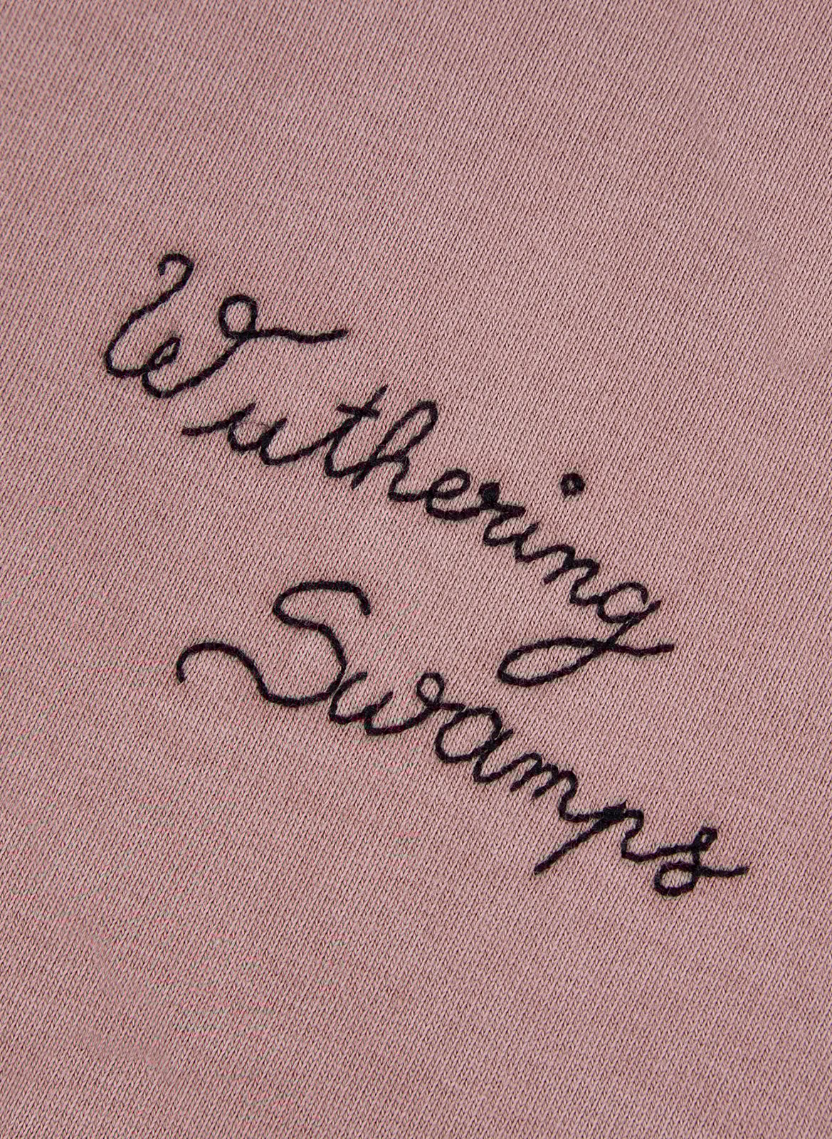 Embroidered cotton hoodie MAISON LABICHE Pink