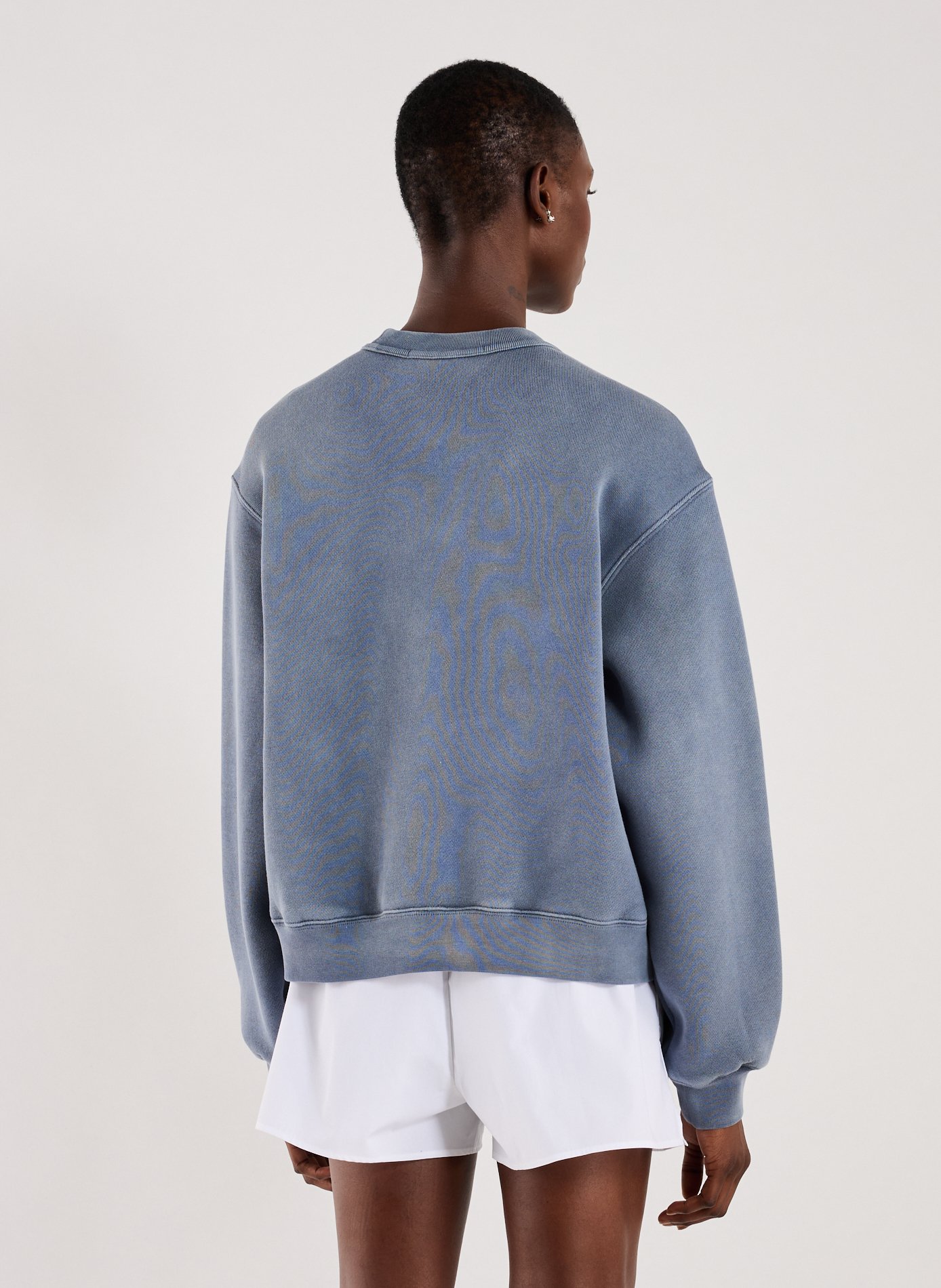 Sweatshirt Essential Terry  ALEXANDER WANG Bleu