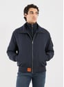 Bomber ample à col montant | Bleu by BOMBERS ORIGINAL BOMBERS ORIGINAL Bomber ample à col montant | Bleu