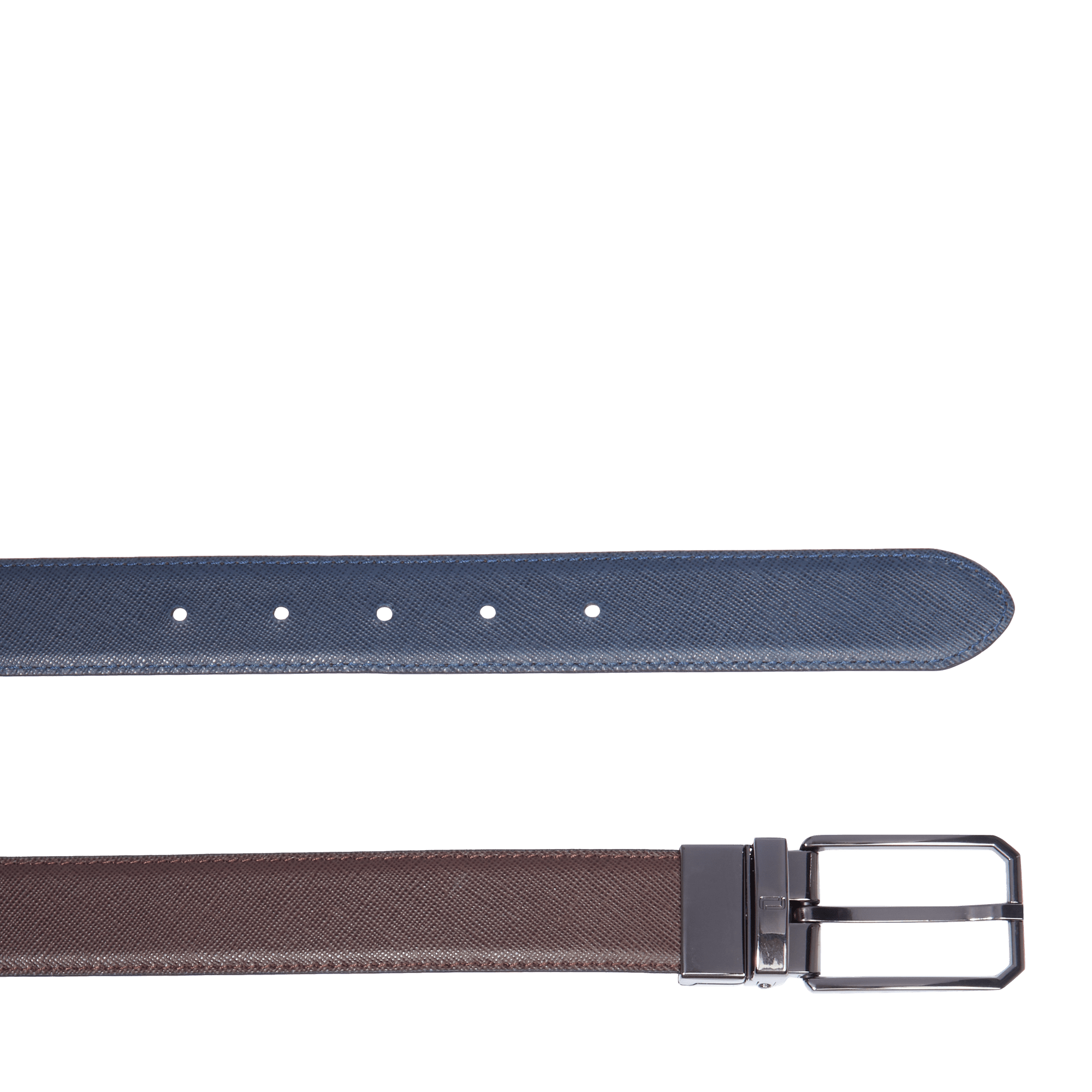 Ceinture 30mm réversible léon en cuir LANCEL Marron