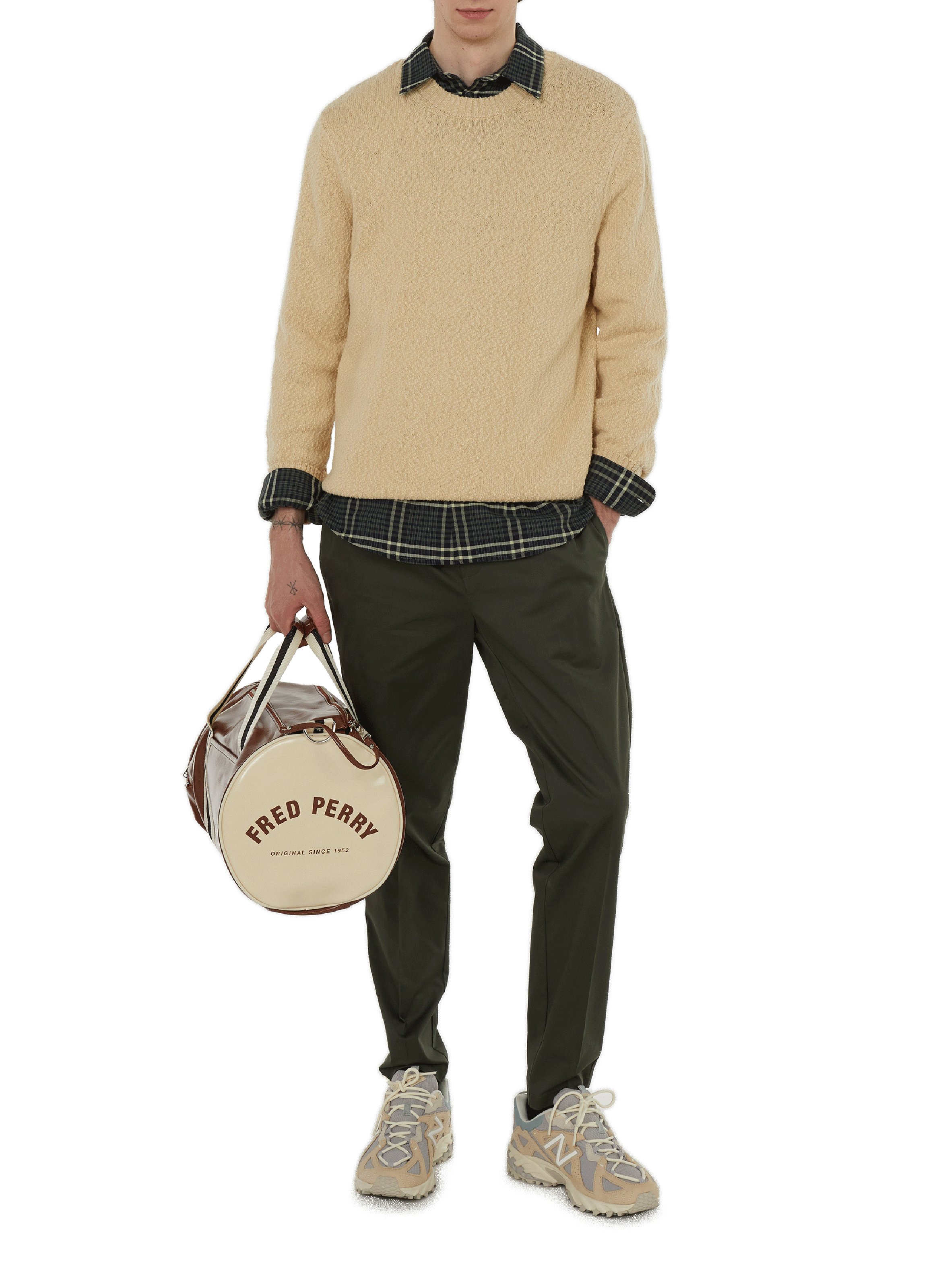 Pantalon cigarette  SAMSOE SAMSOE Vert