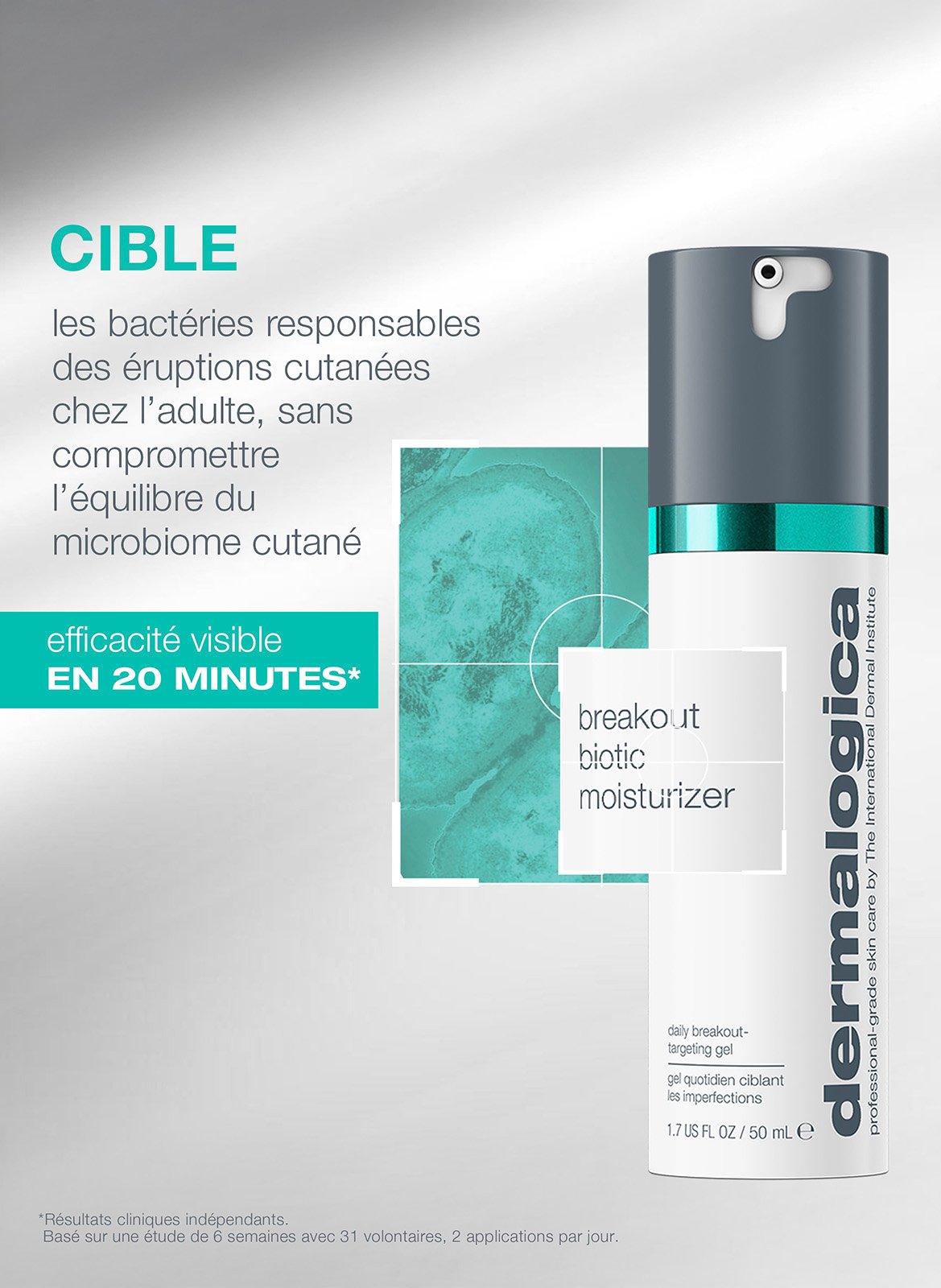 Breakout biotic moisturizer DERMALOGICA No color