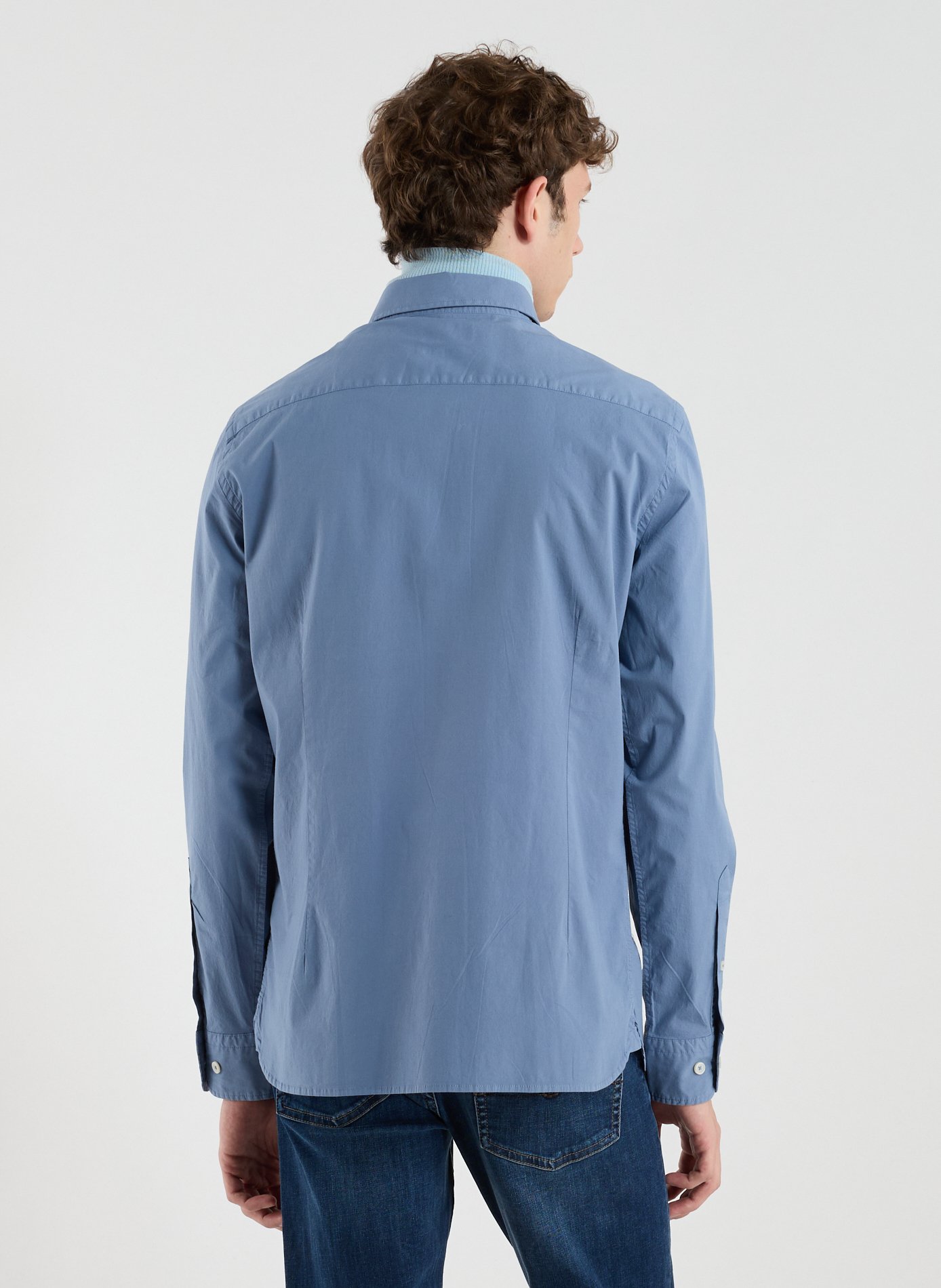 Chemise en coton  HACKETT Bleu