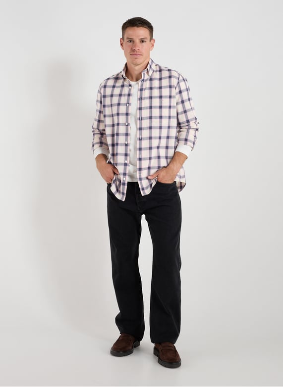 Chemise droite en coton | Rose by EDEN PARK Chemise droite en coton Rose
