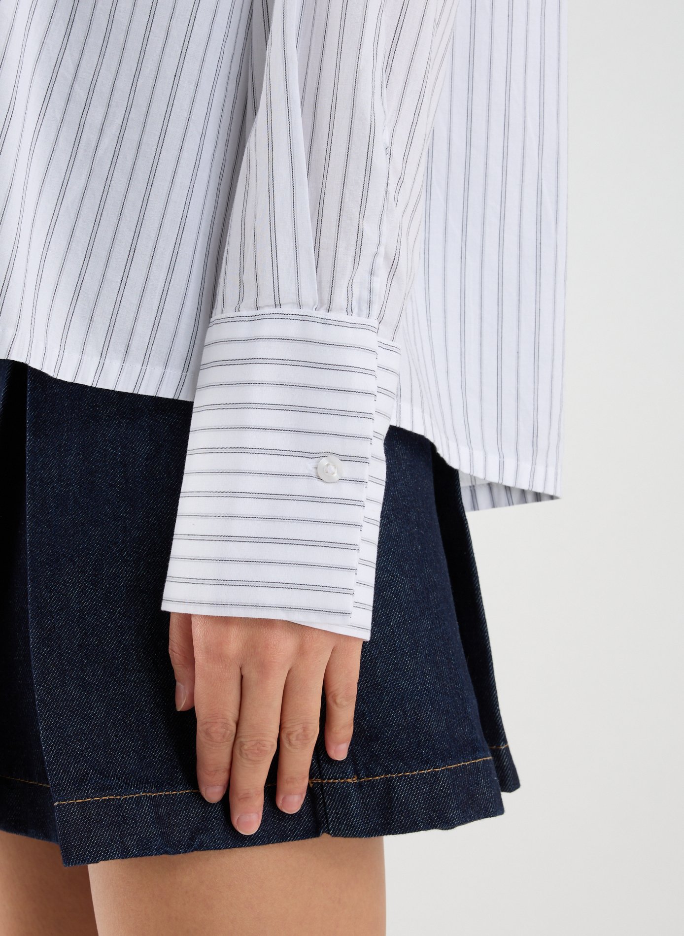 Chemise oversize en Poplin CALVIN KLEIN Beige