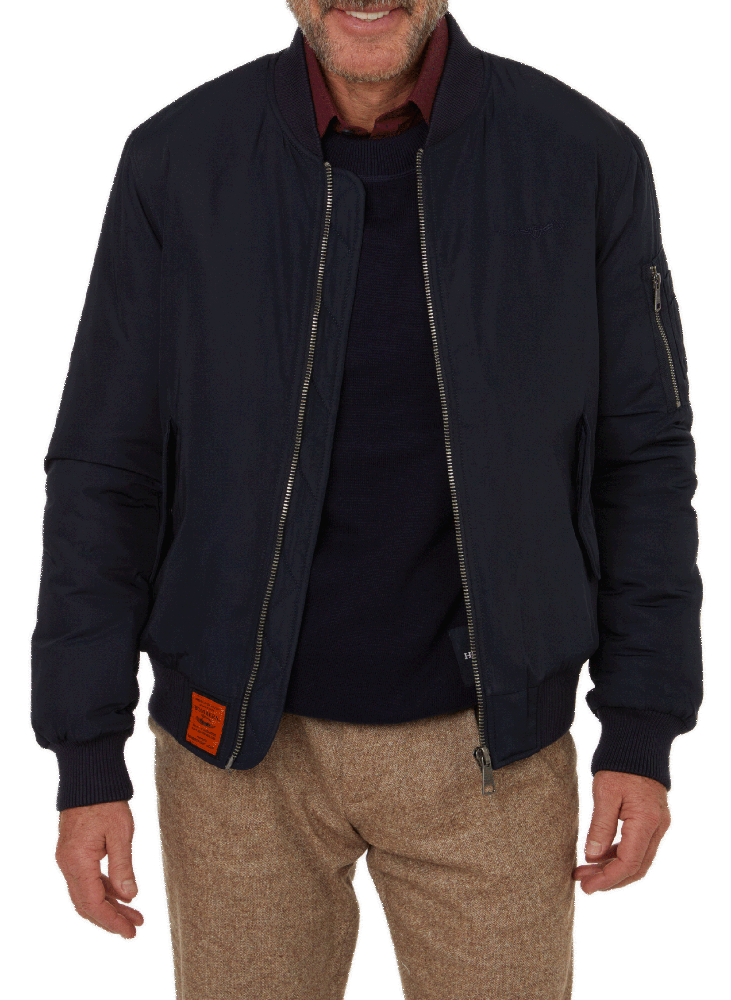 BOMBERS ORIGINAL Bomber jacket  Blue