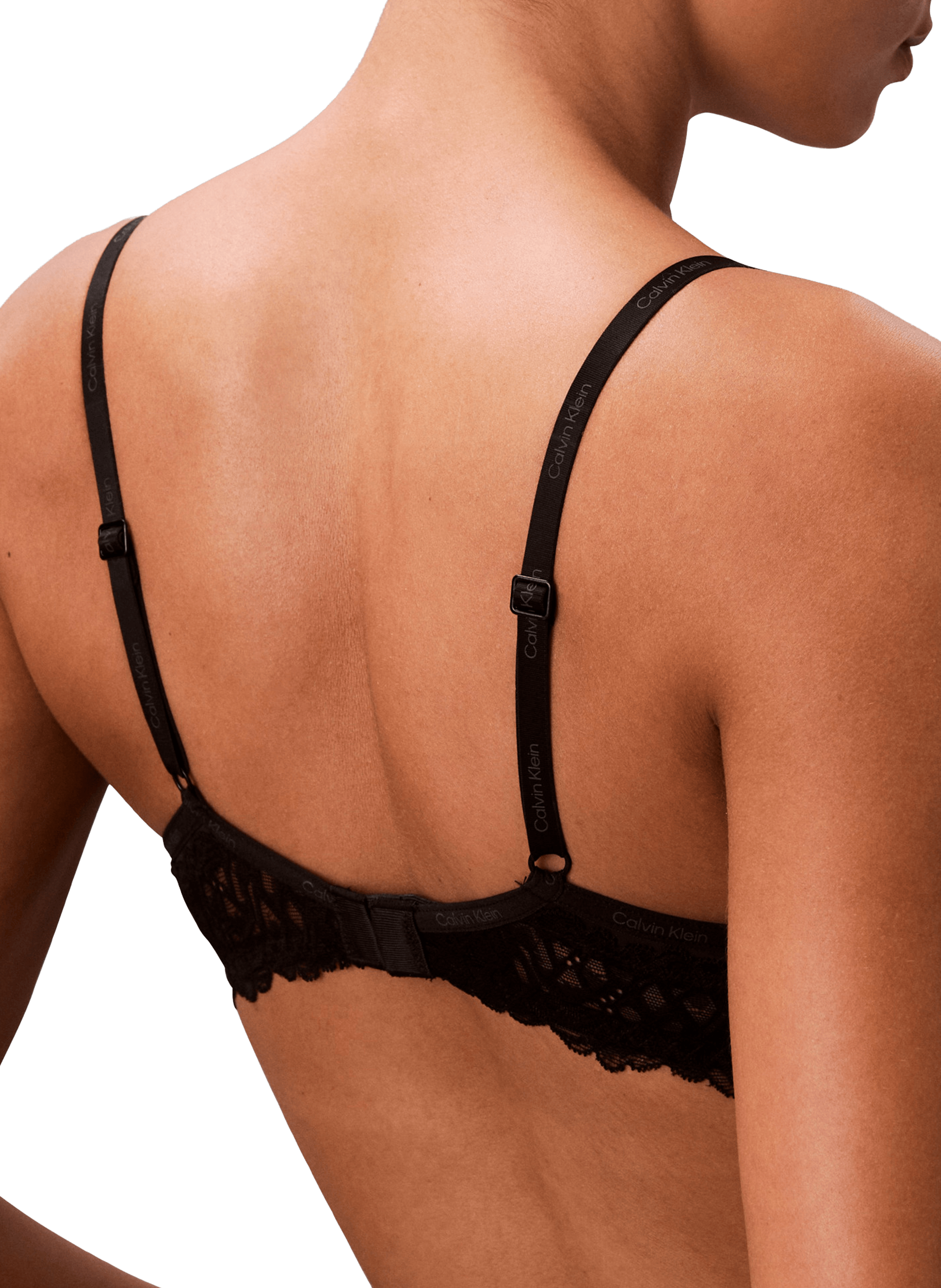 Soutien-gorge balconnet  CALVIN KLEIN Noir