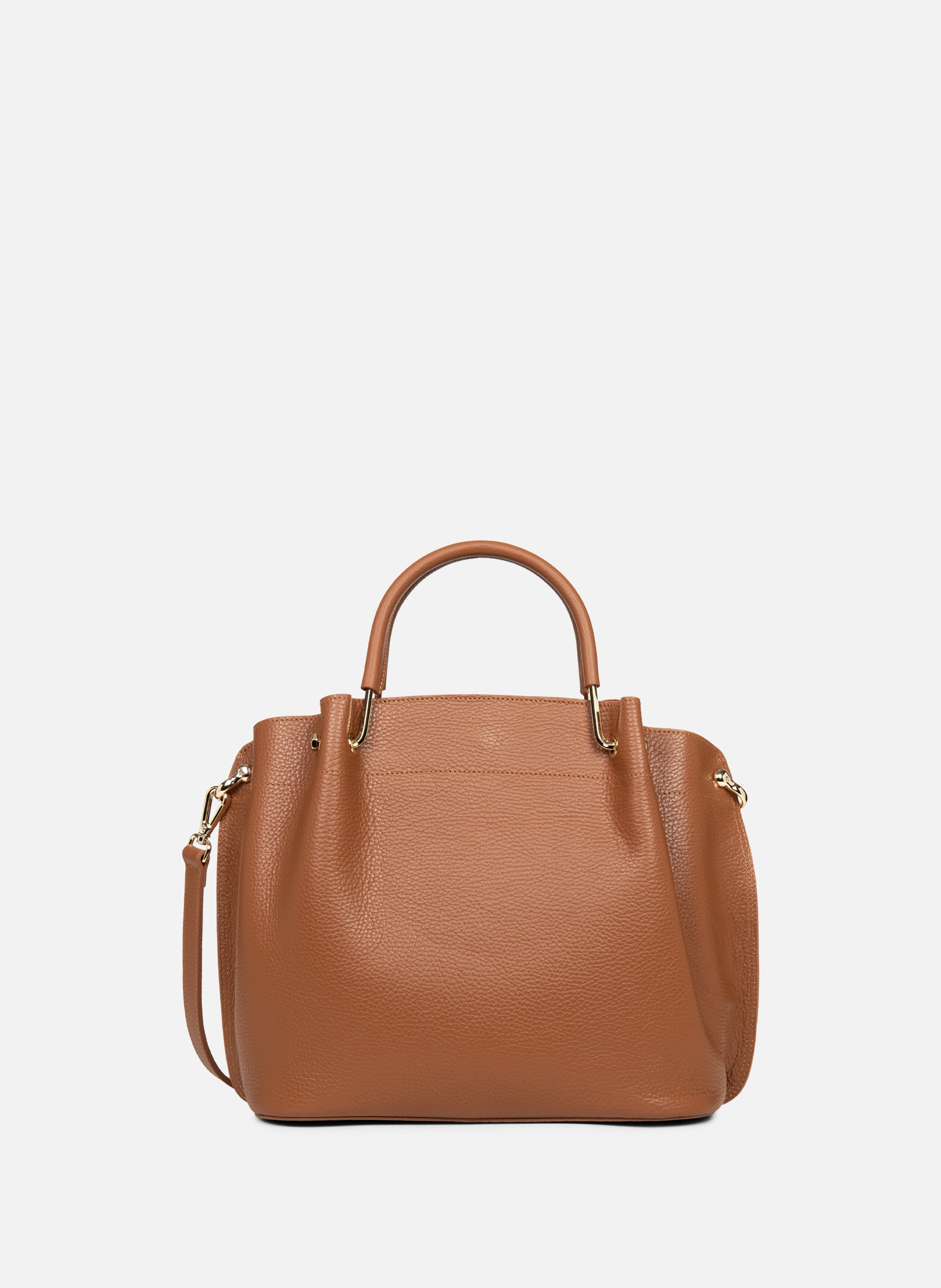 Large handbag - Foulonné Double LANCASTER Brown