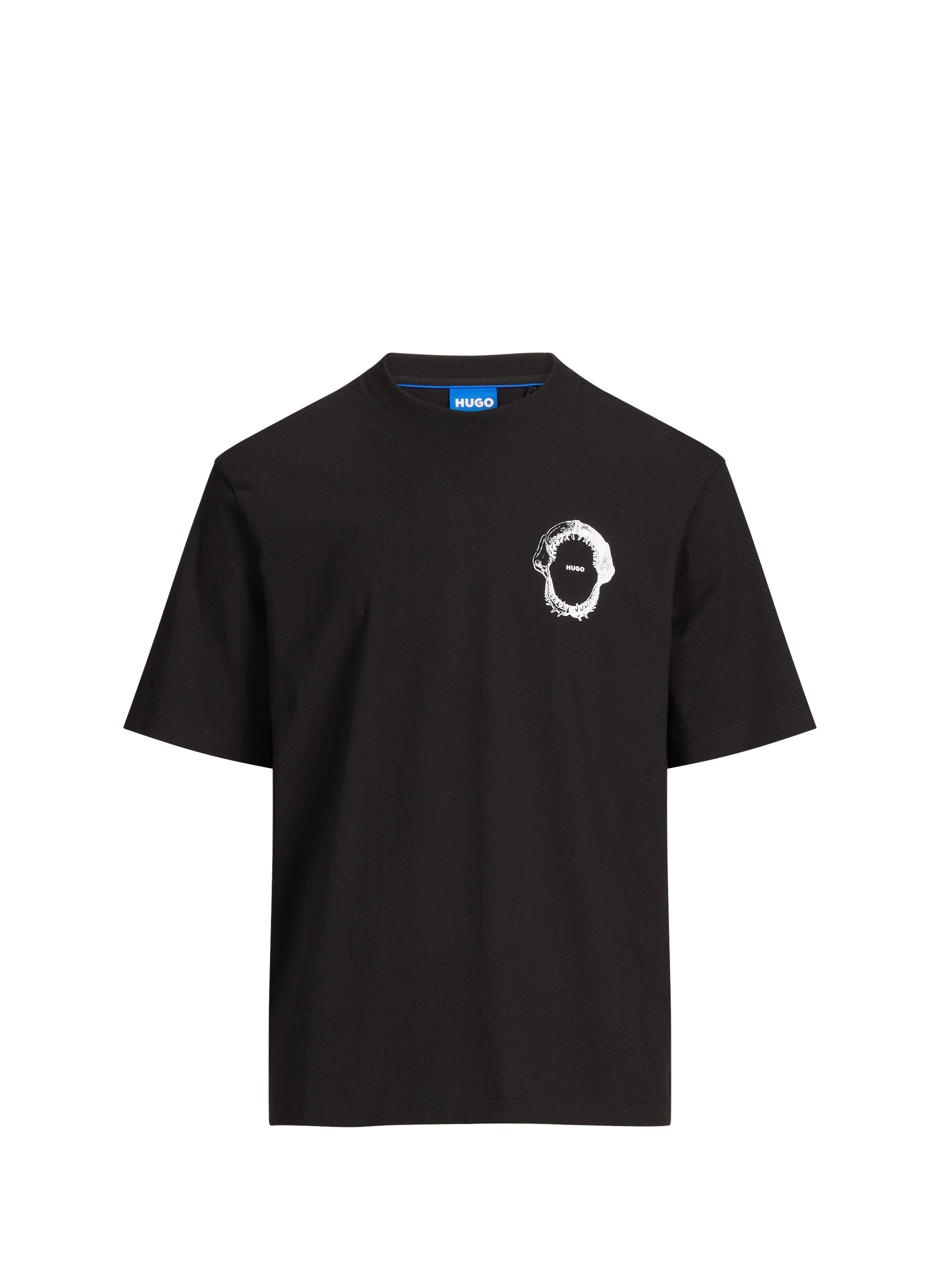 Printed T-shirt HUGO BLUE Black