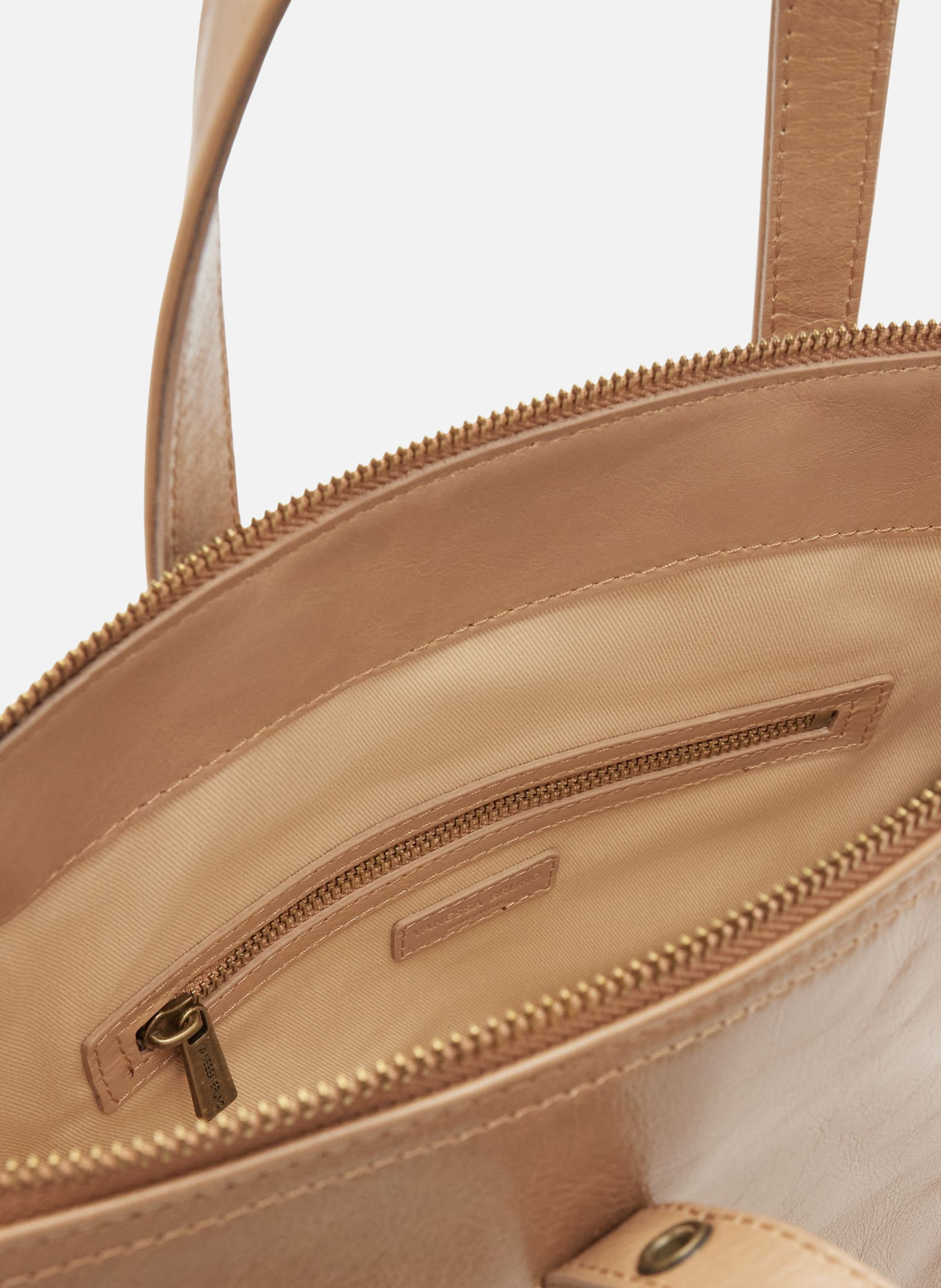 Petit sac zippy VANESSA BRUNO Beige