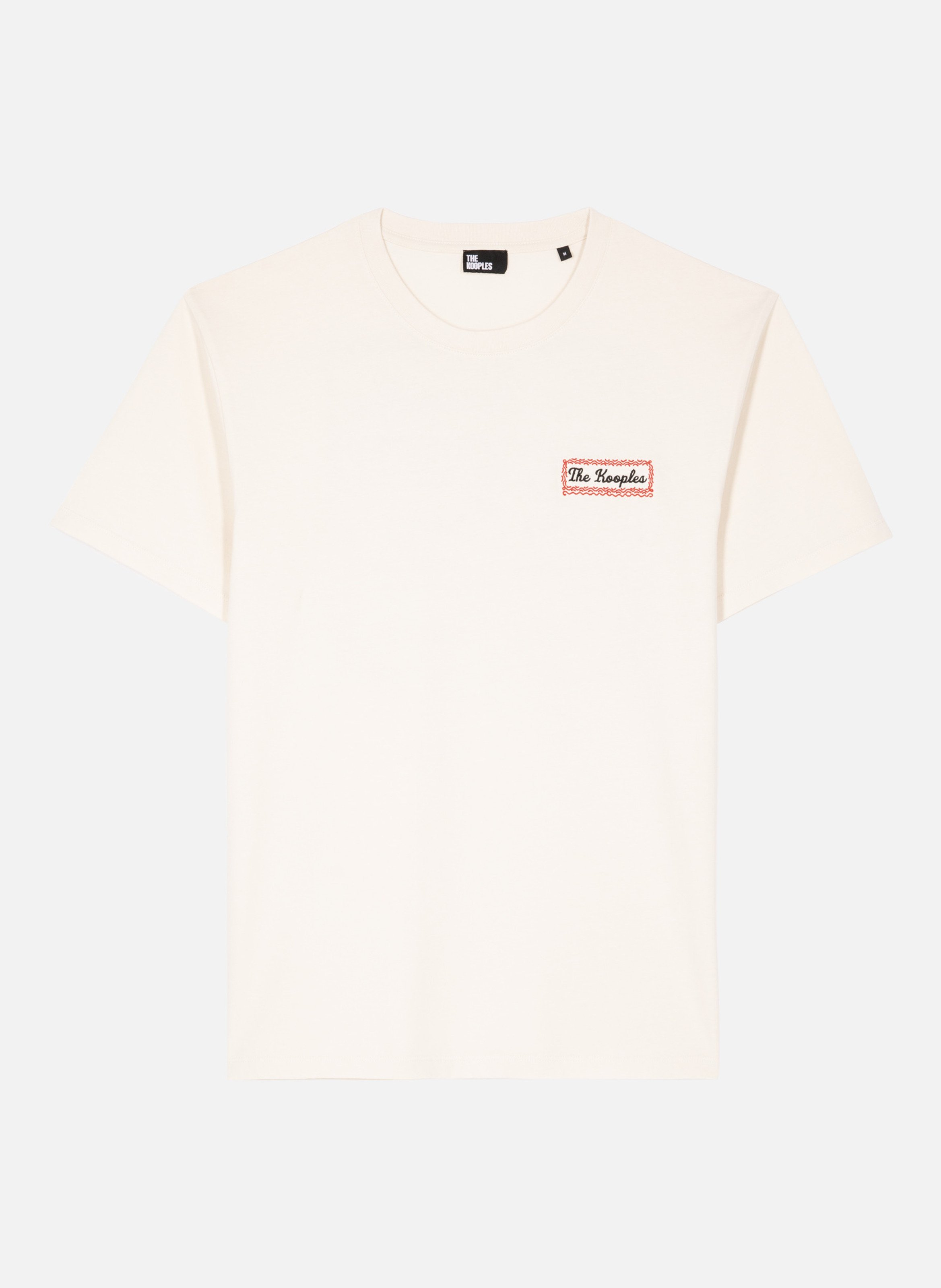 T-shirt avec sérigraphie via prony THE KOOPLES Beige