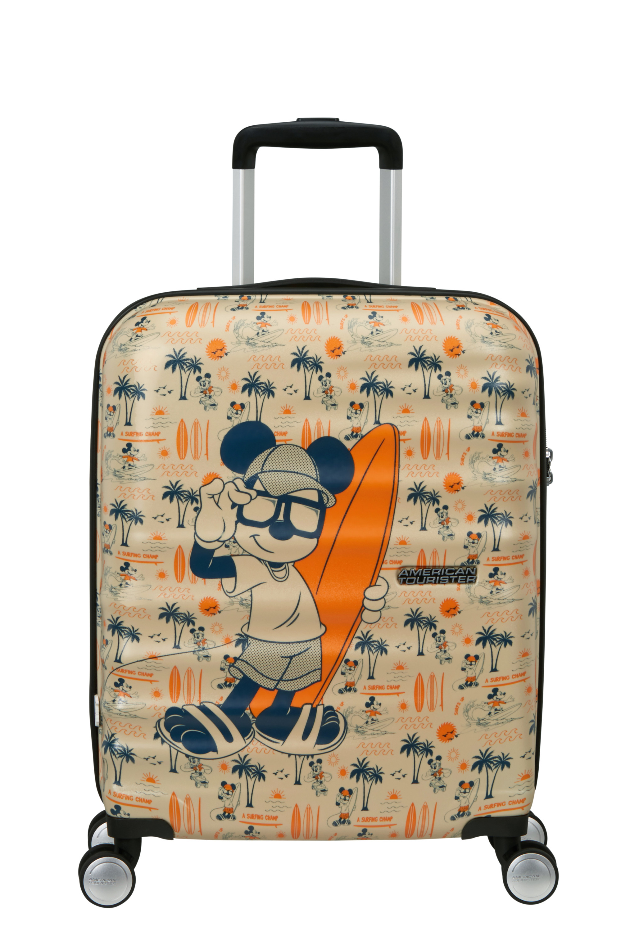 Wavebreaker disney valise 4 roues taille s AMERICAN TOURISTER Multicolore