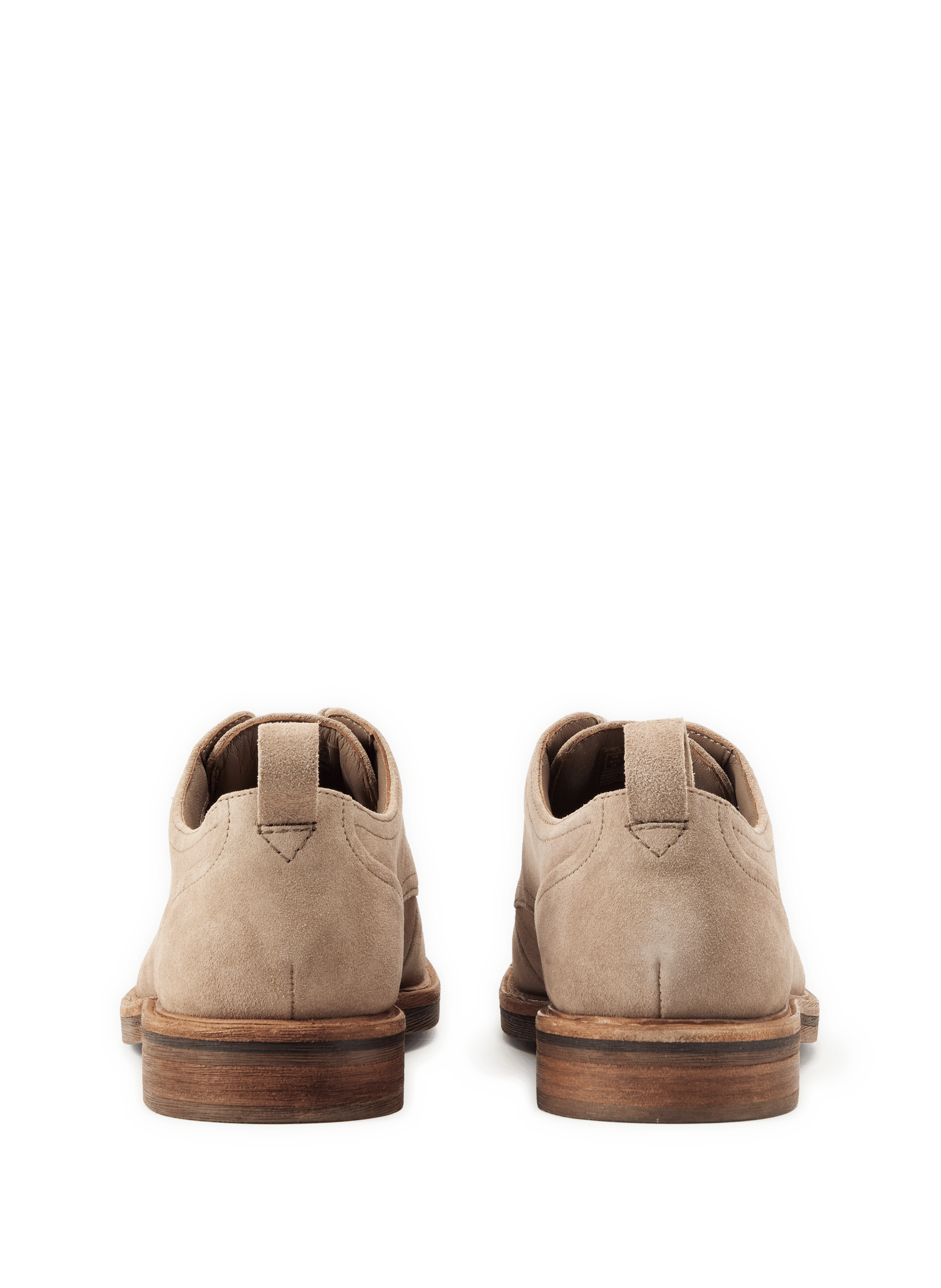 Derbies en cuir suédé CLARKS Brown