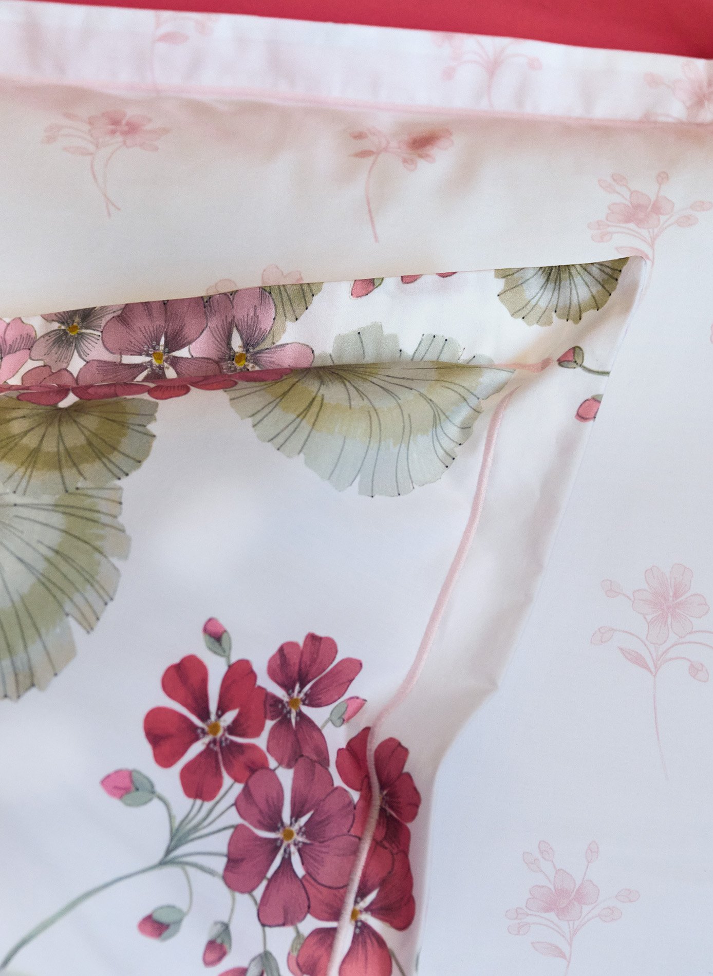 Taie d'oreiller flanerie ANNE DE SOLENE Blanc