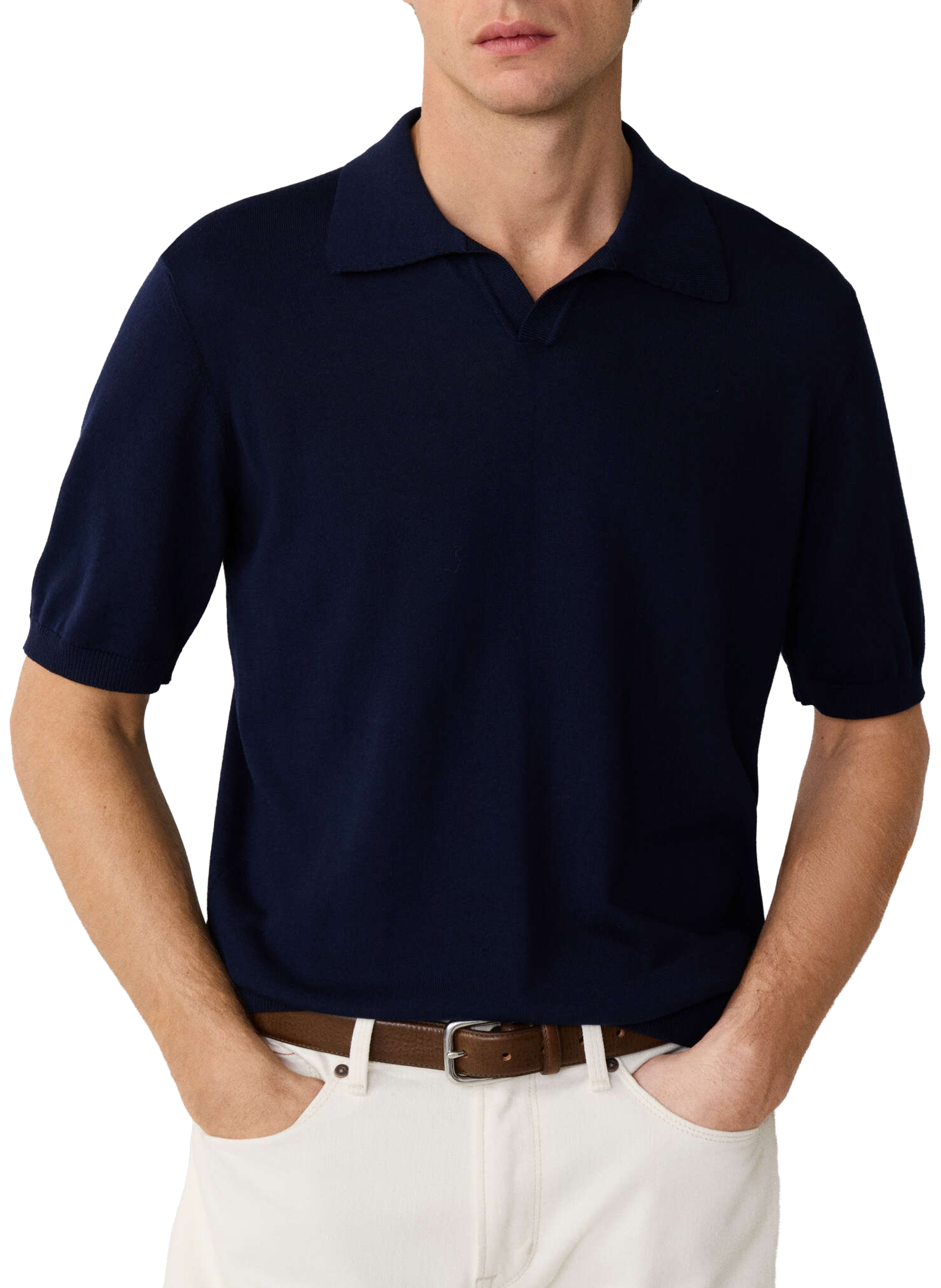 Cotton polo shirt FACONNABLE Blue