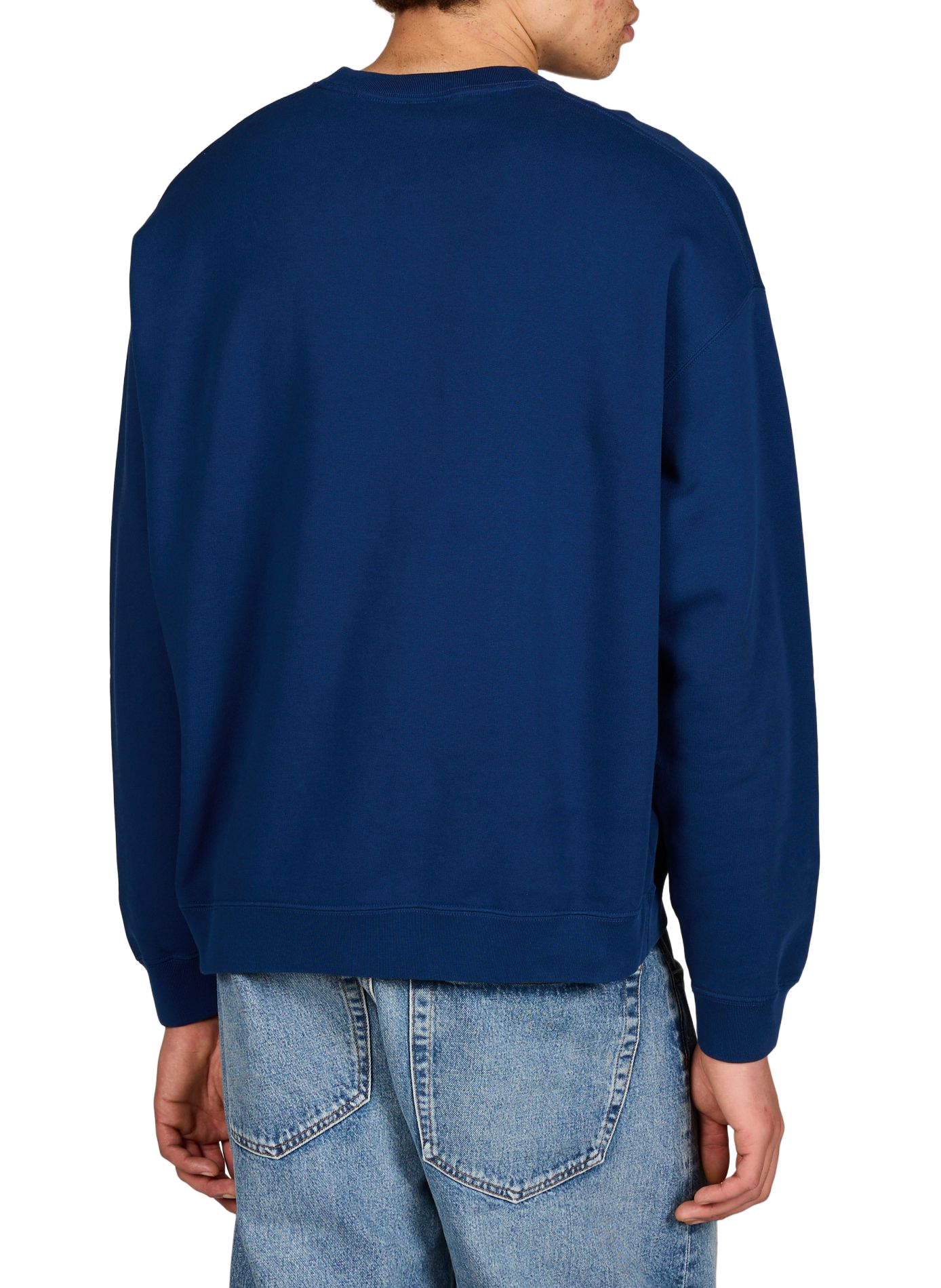 Felpa ampia con ricamo tono su tono. CANADA GOOSE Blu