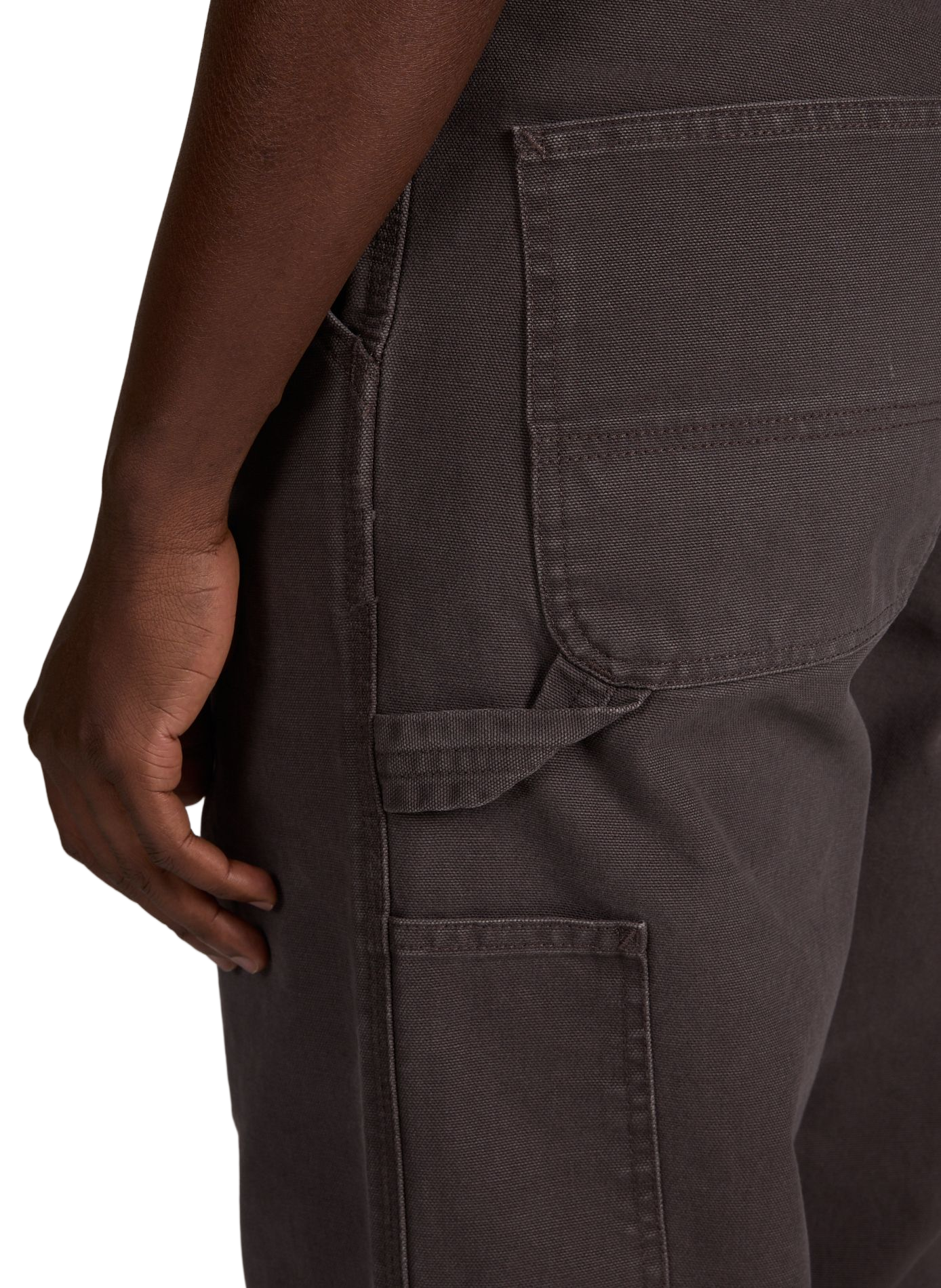 Plain cotton trousers CARHARTT WIP Brown