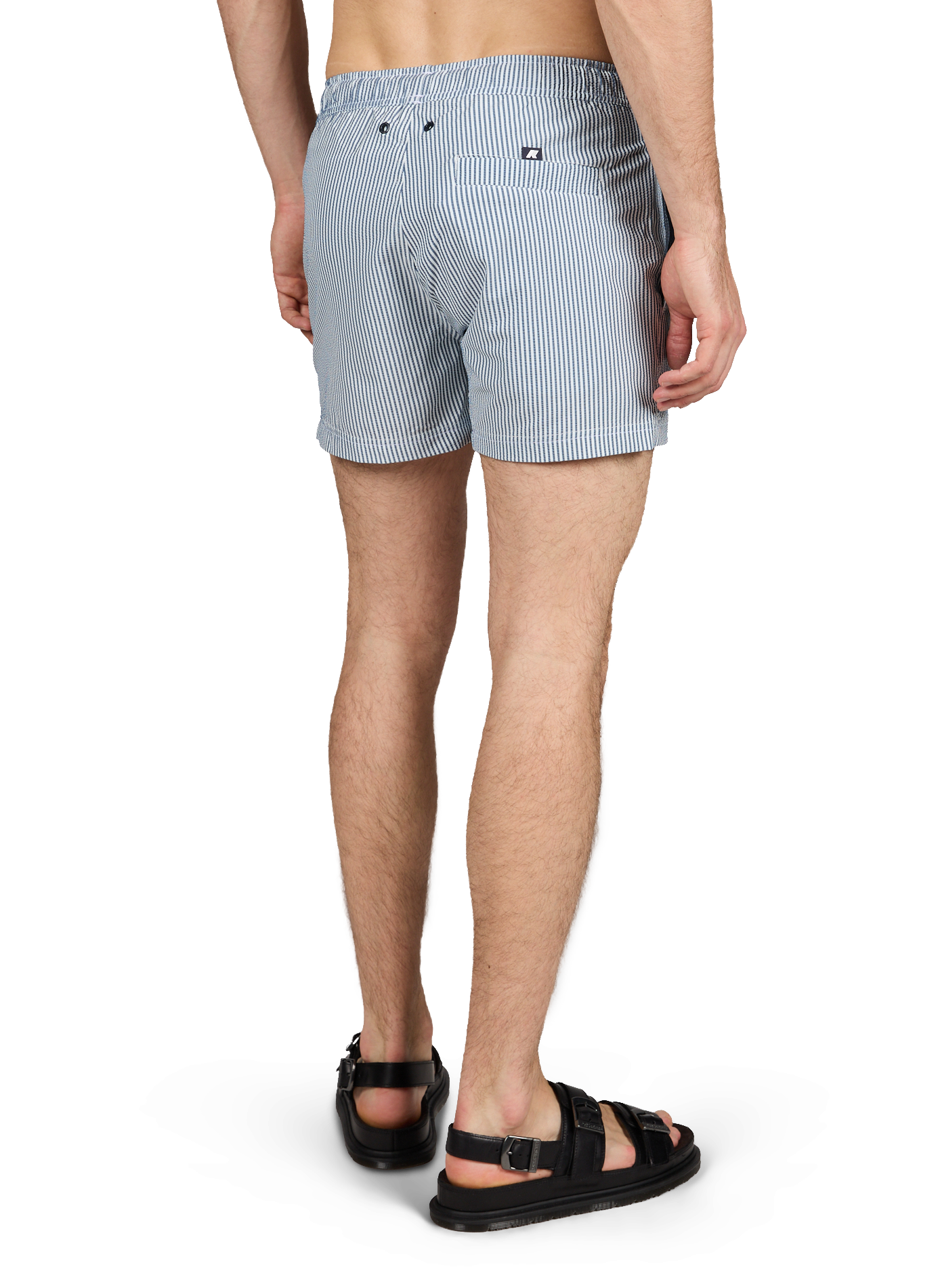 Striped Hazel swim shorts K-WAY Blue