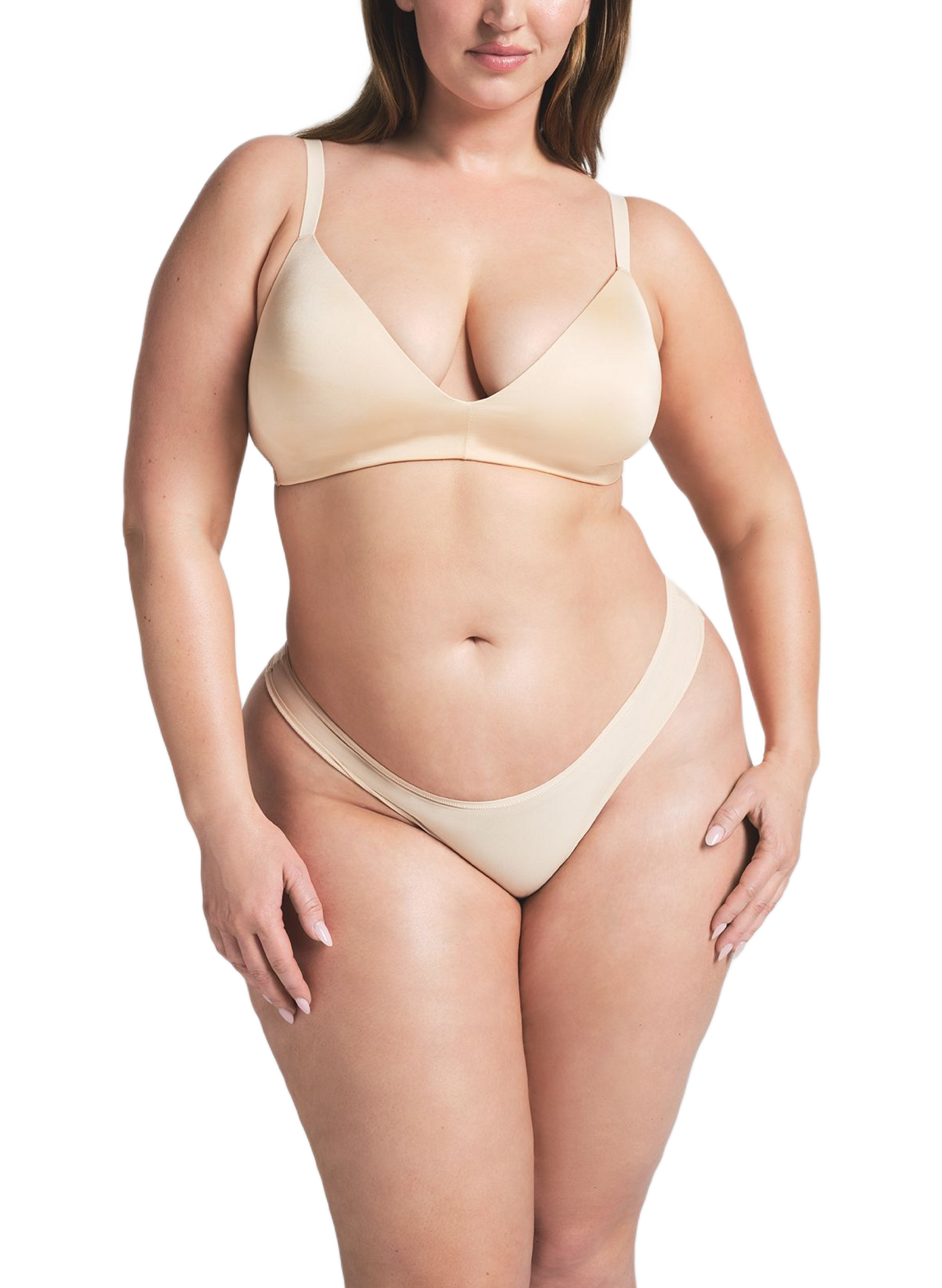 Wireless plain bra SKIMS Beige