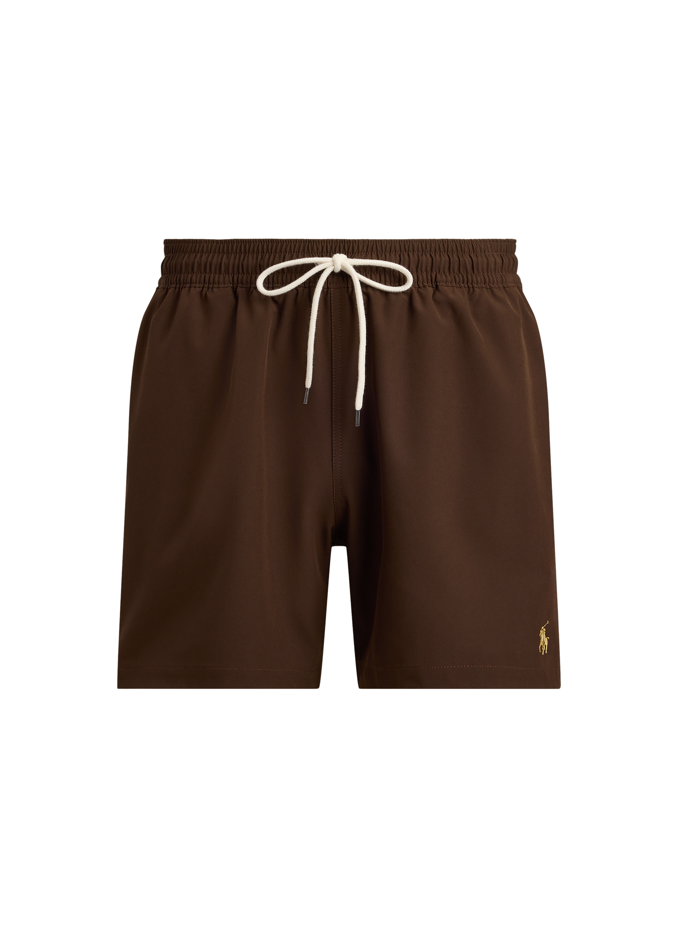 Short de bain uni POLO RALPH LAUREN Marron