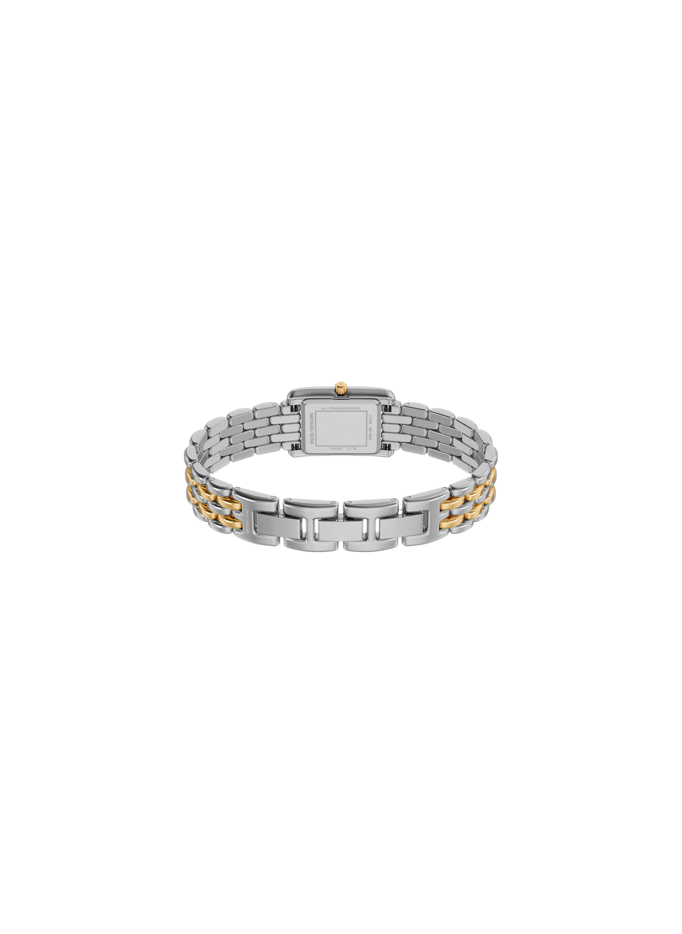 Montre quartz Petite Essex en acier inoxydable MICHAEL KORS MONTRES Blanc