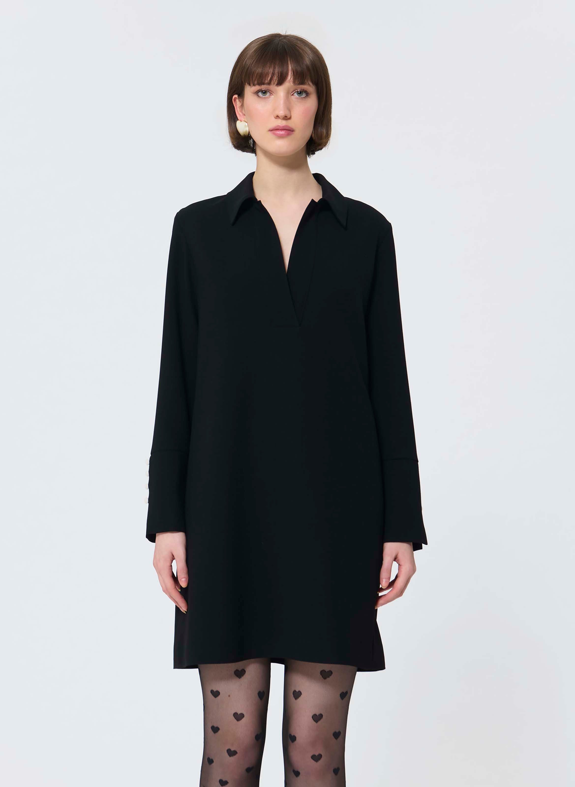 Robe raffa  Noir