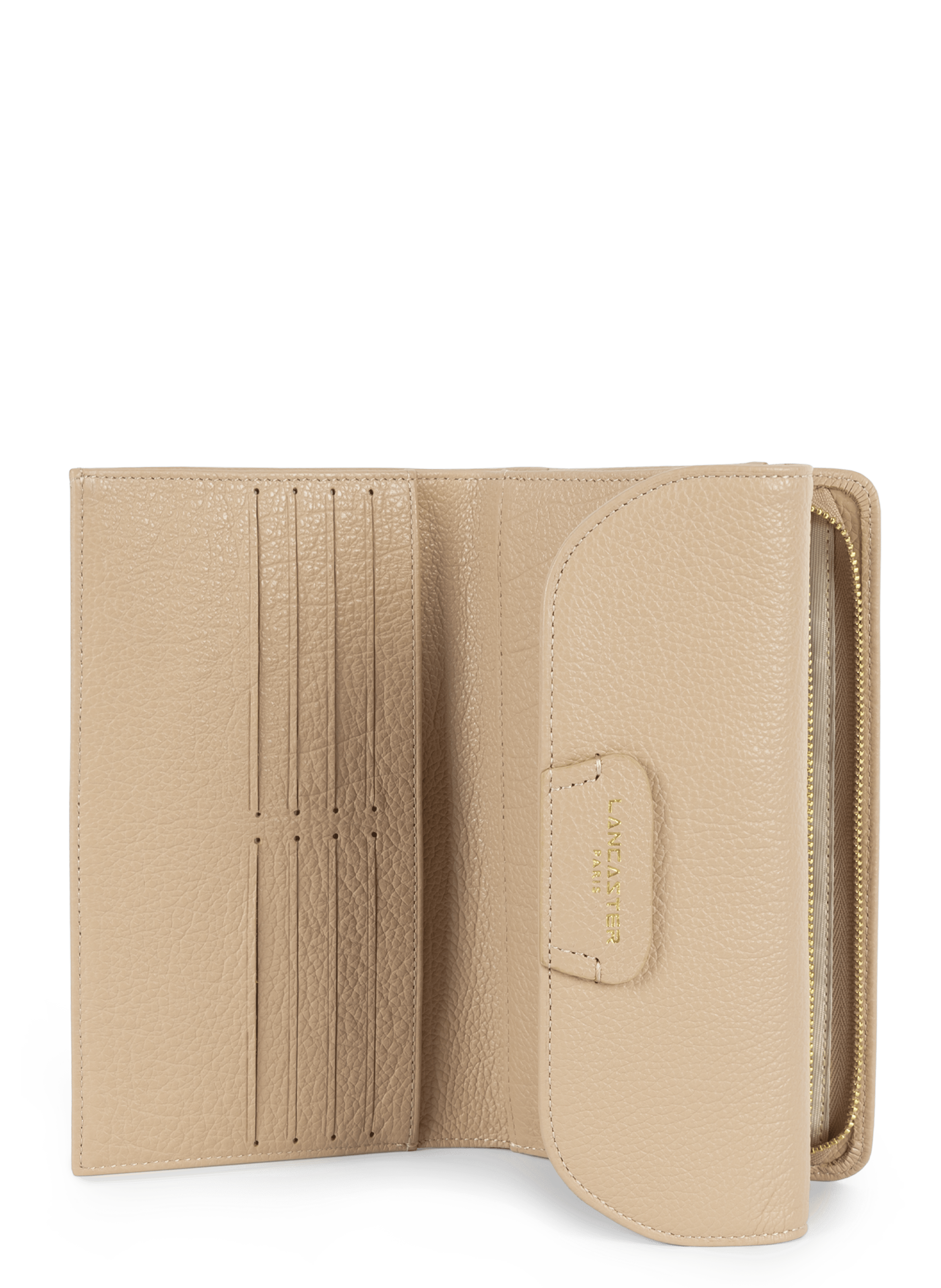 Back to back organizer wallet - dune LANCASTER Beige