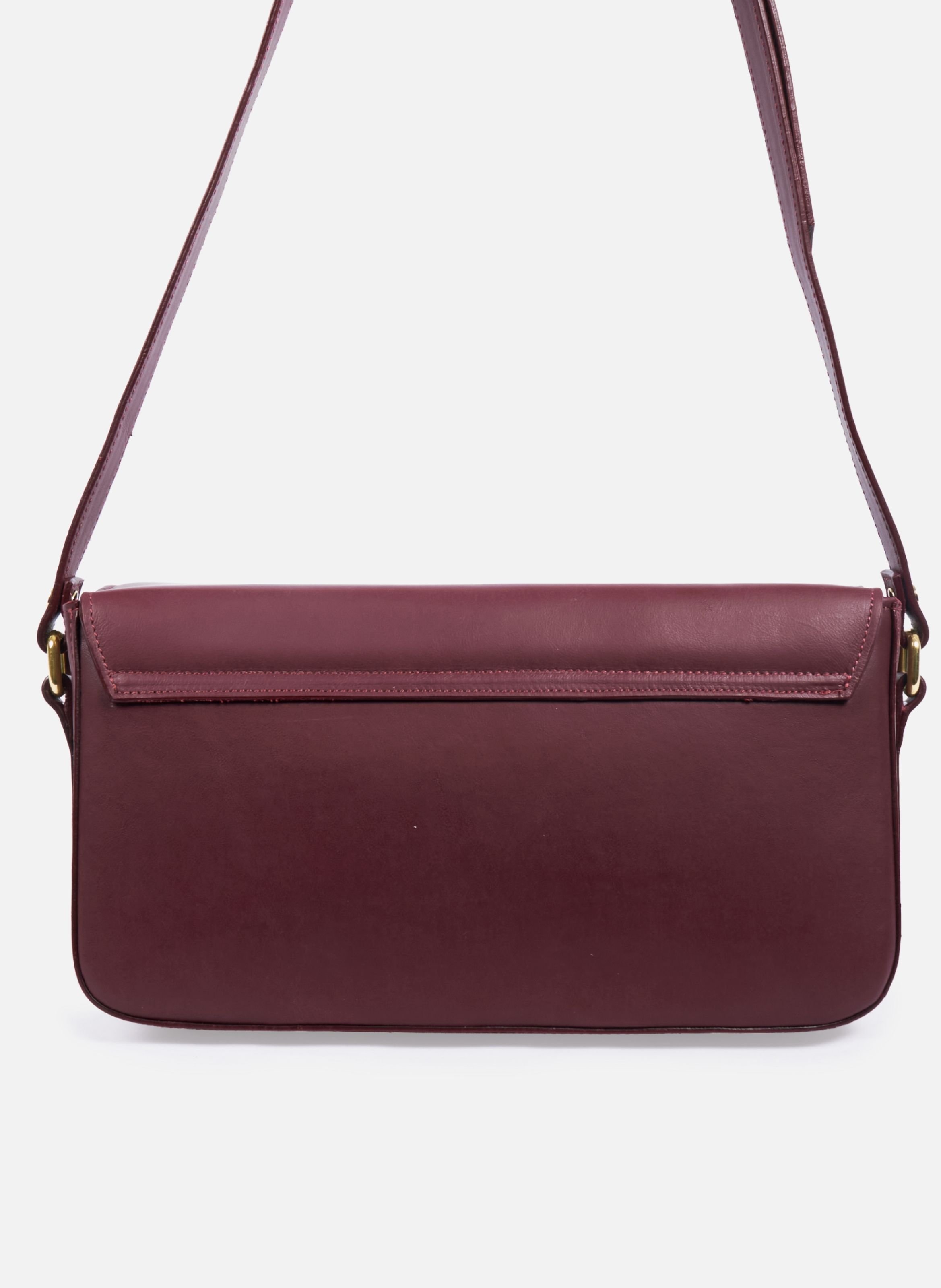 Schoudertas hortense leer JULES & JENN Rood