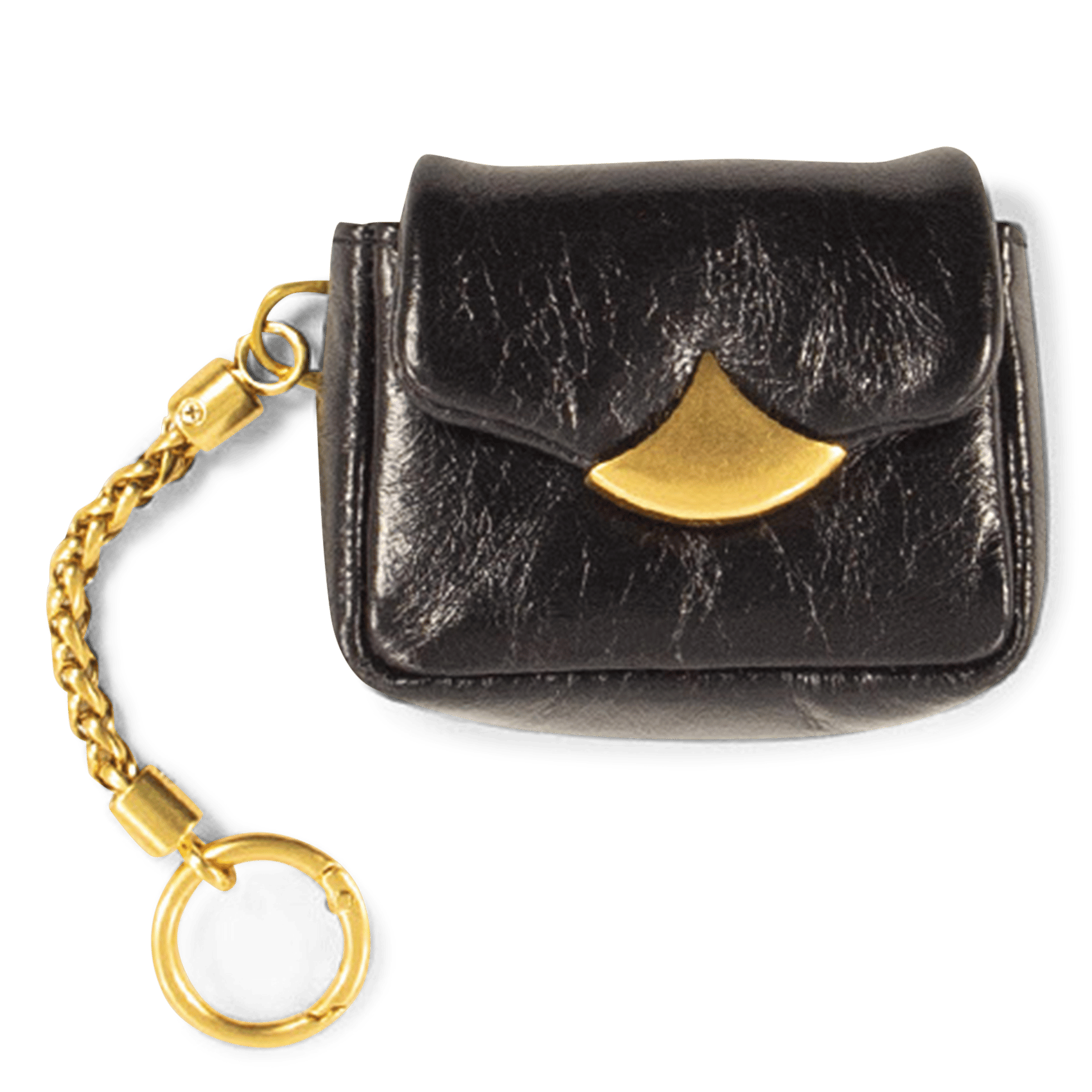 Etui airpods en cuir puffy grigri SESSUN Noir