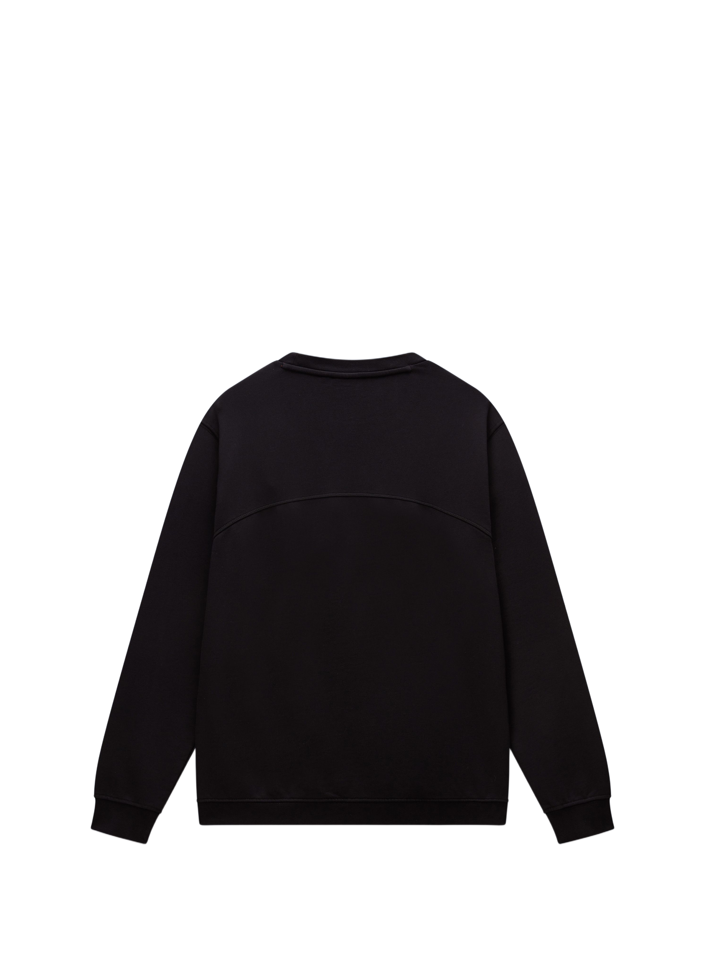 Round neck plain sweatshirt NAPAPIJRI Black