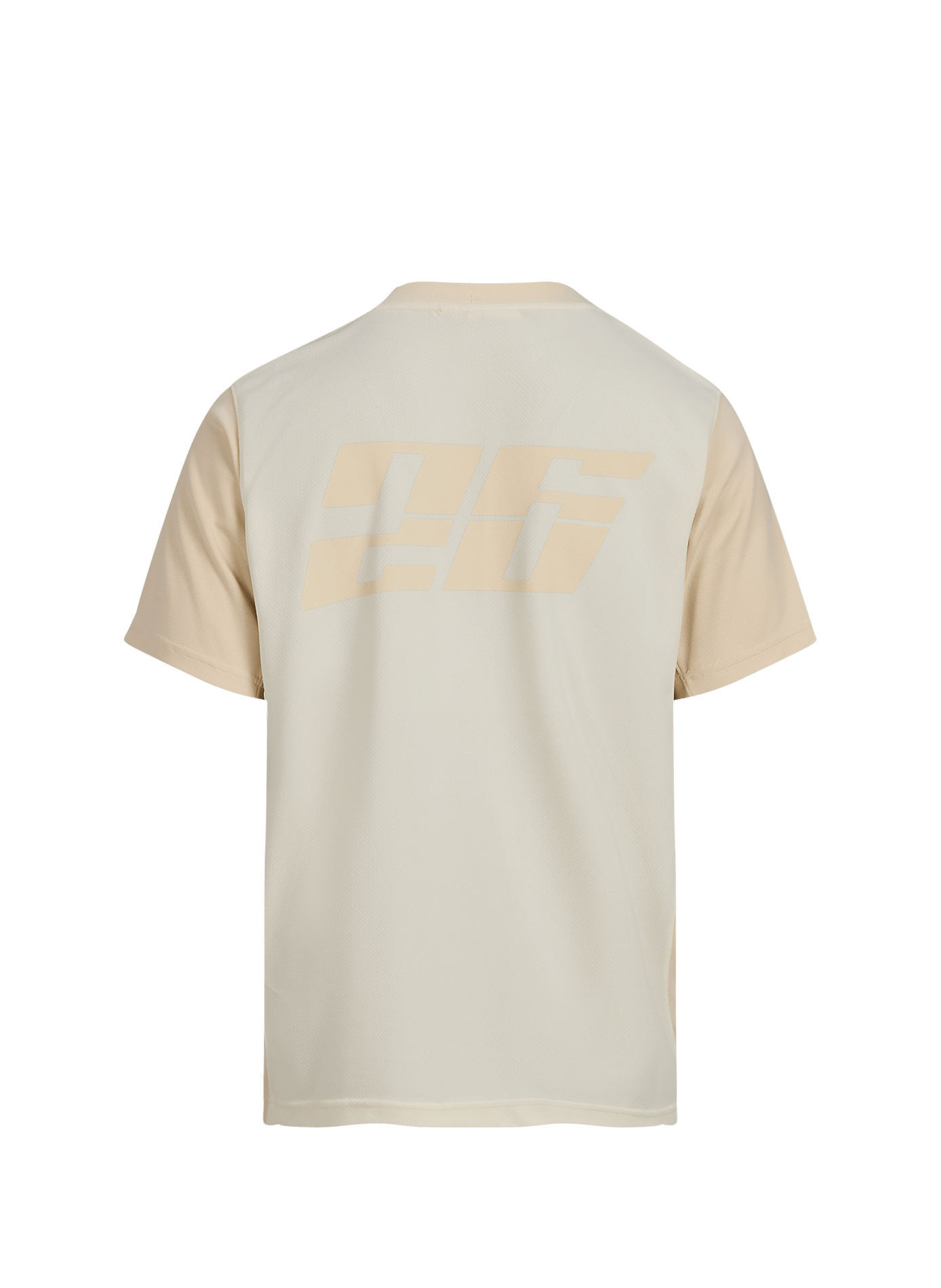 Keyliane T-shirt with contrast collar | Beige GERTRUDE Men