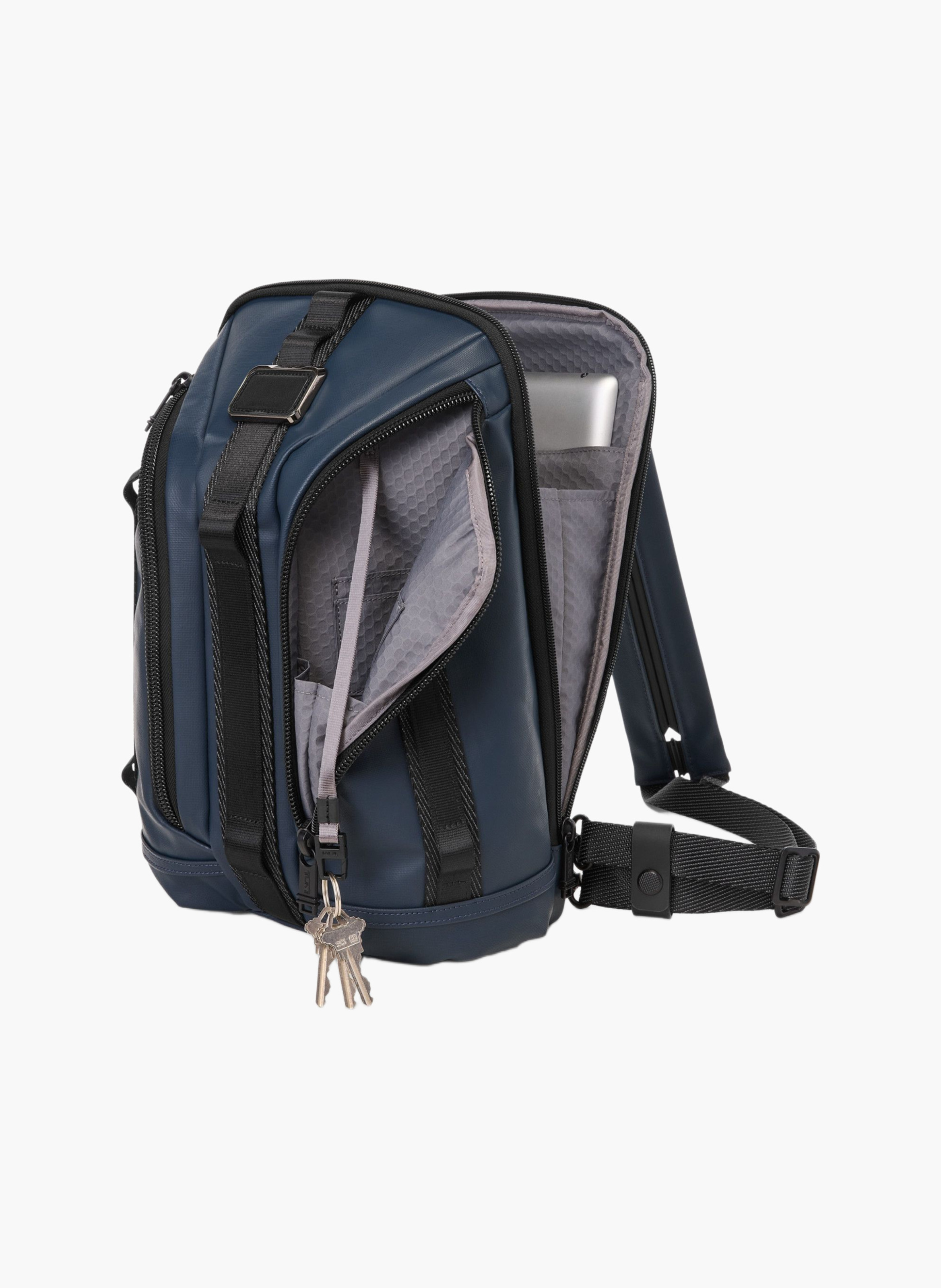 Alpha bravo cross-over bag taille s TUMI Bleu