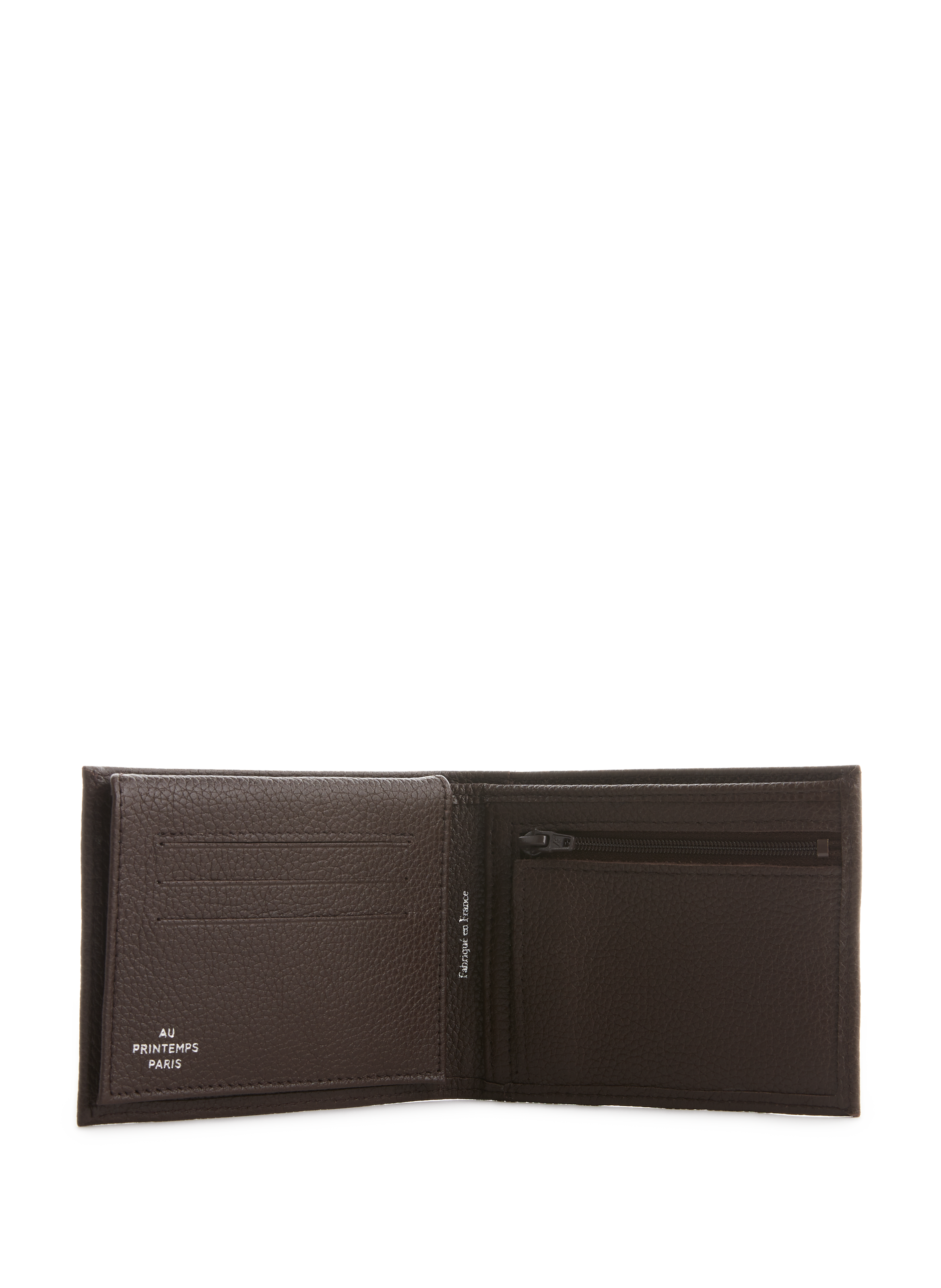 Leather wallet | Brown AU PRINTEMPS PARIS Men